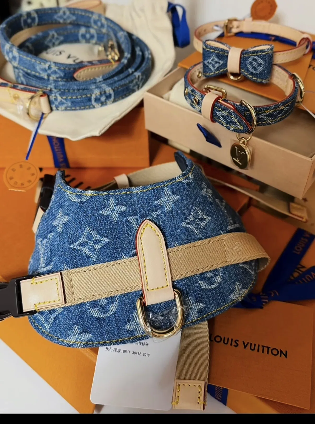 LV 27FW XHWLRED 033 애견목줄세트 67
