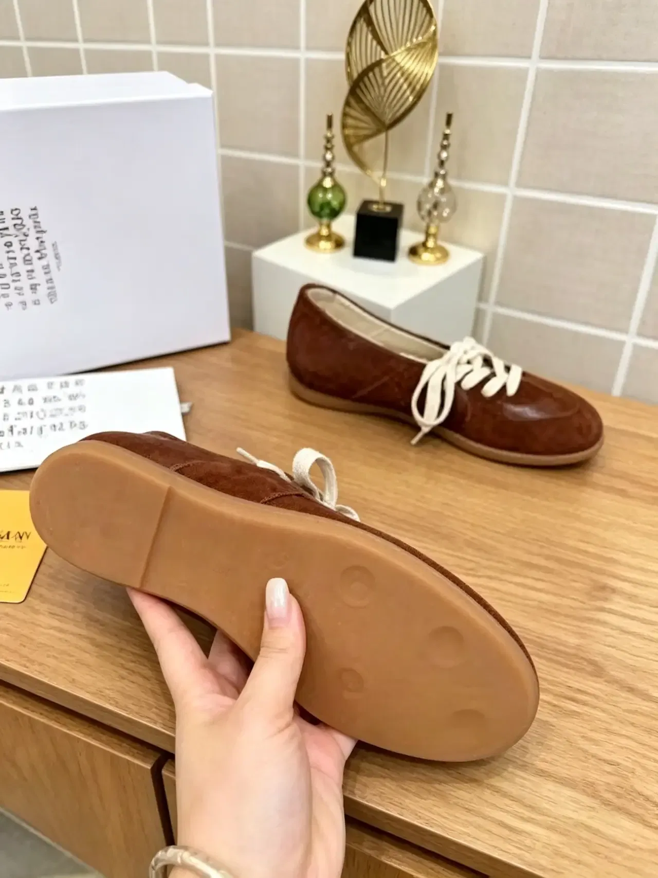MARAGIELA 27FW CMAAZVJ 008 플랫슈즈 26