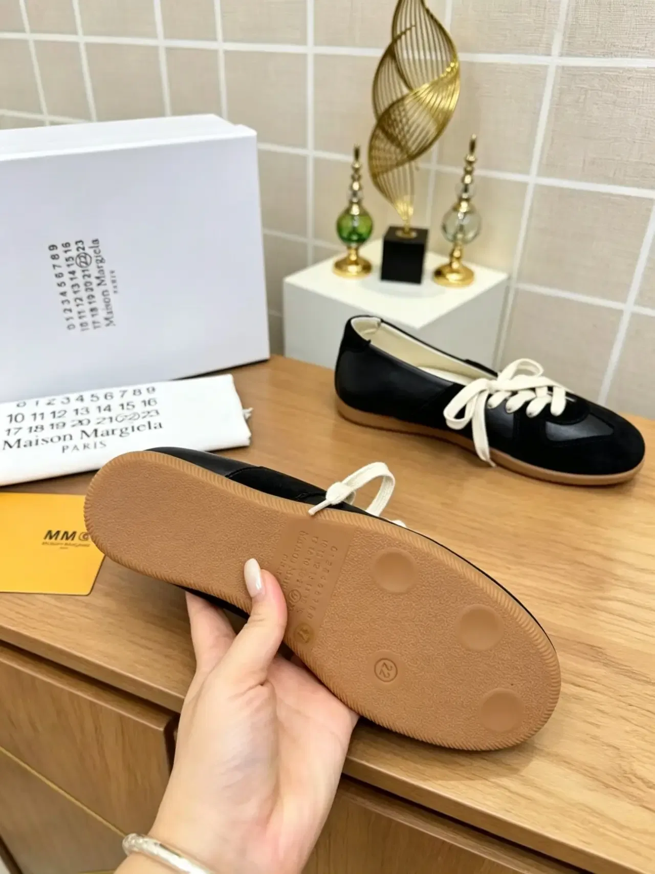 MARAGIELA 27FW CMAAZVJ 008 플랫슈즈 44
