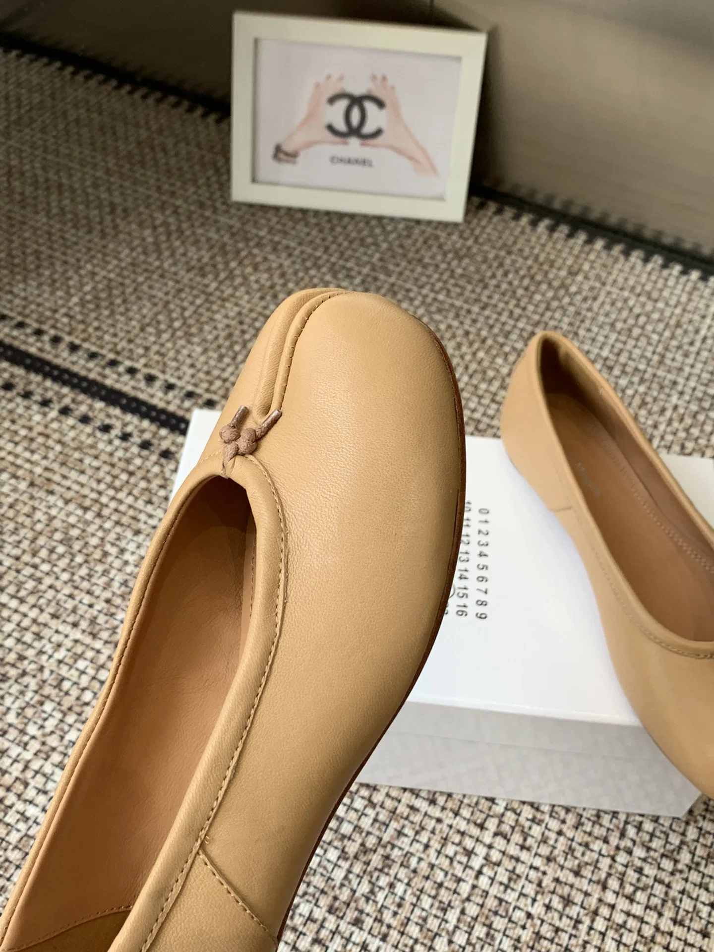 MARAGIELA 27FW ECHZQFN 001 플랫슈즈 7
