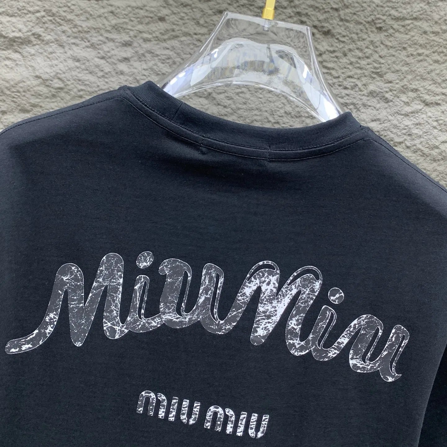 MIU 27FW FAYYDZK 001 반팔티셔츠 7