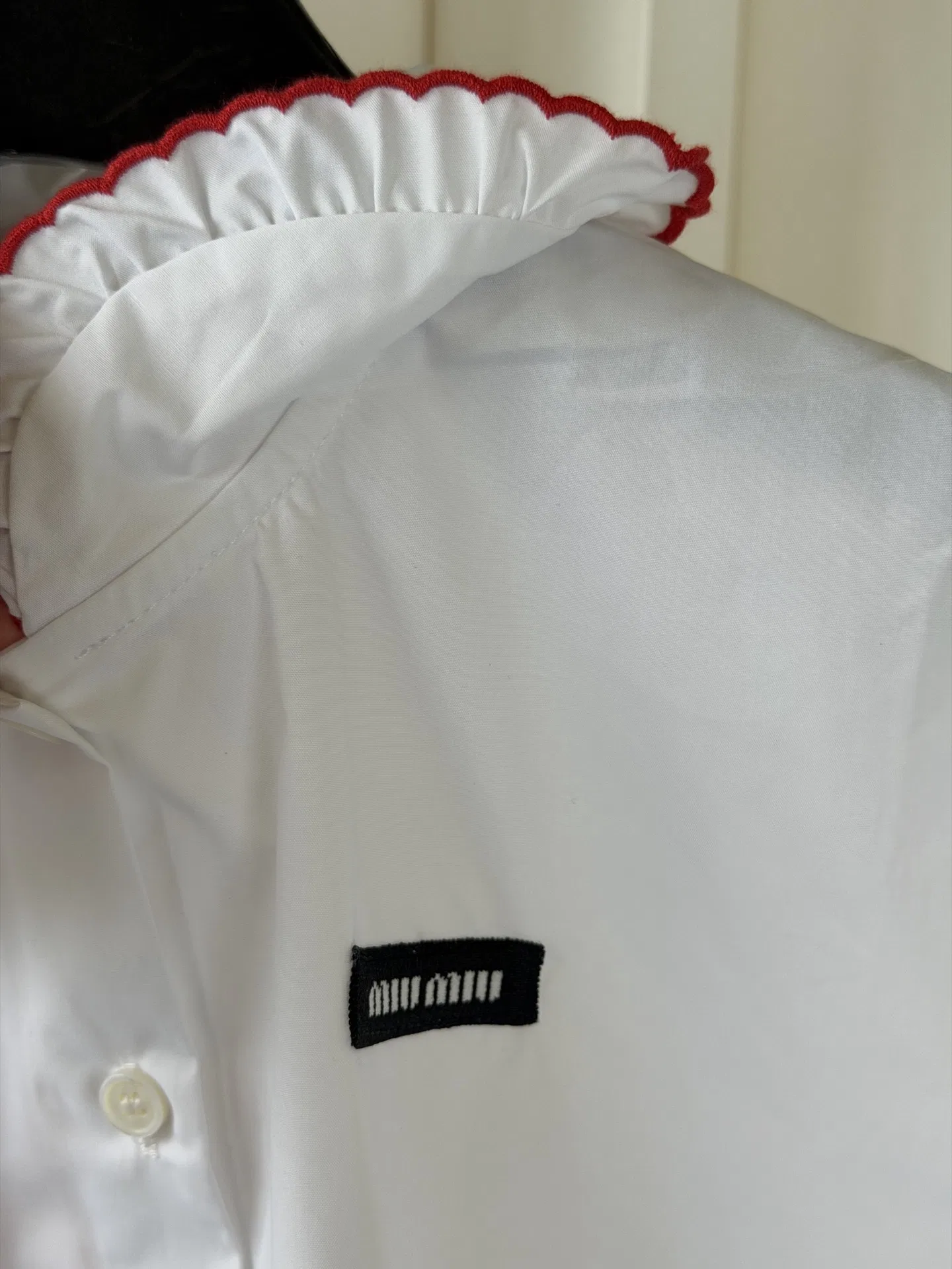MIU 27FW FAYYDZK 002 반팔셔츠 8