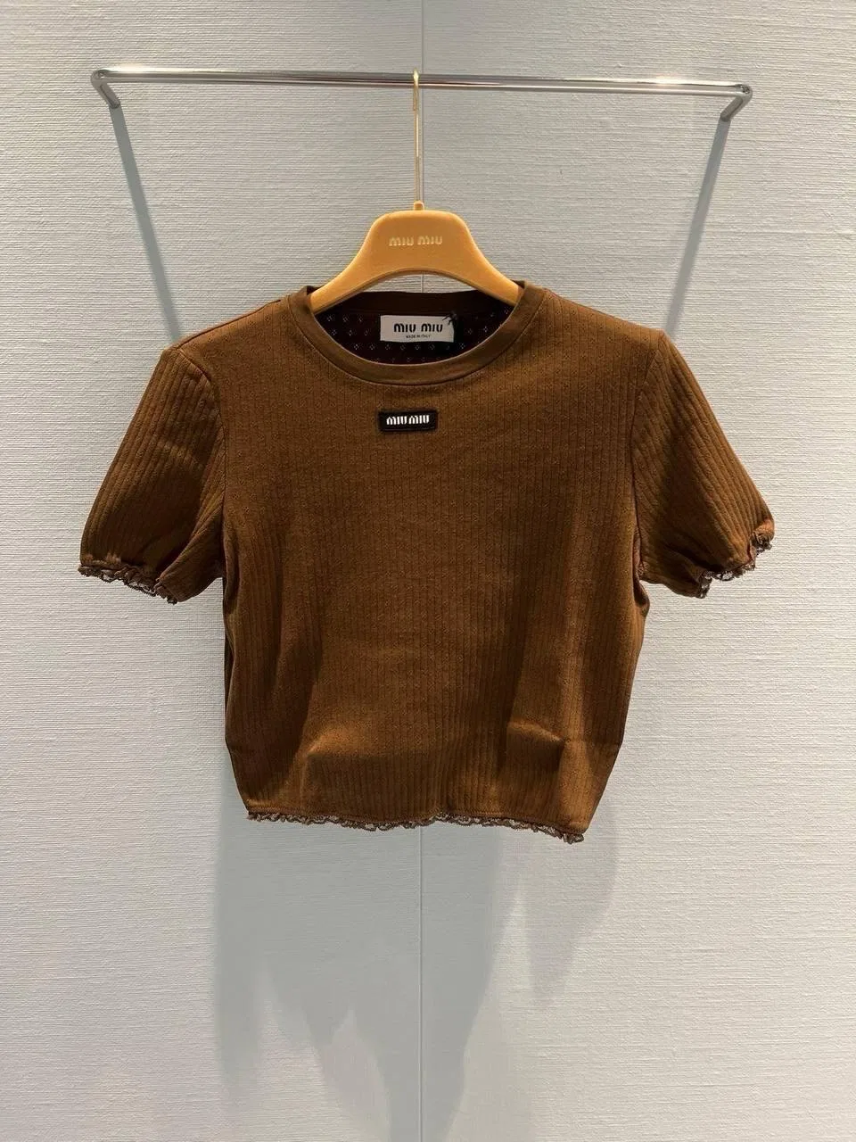 MIU 27FW IDIZMXF 002 반팔니트 16