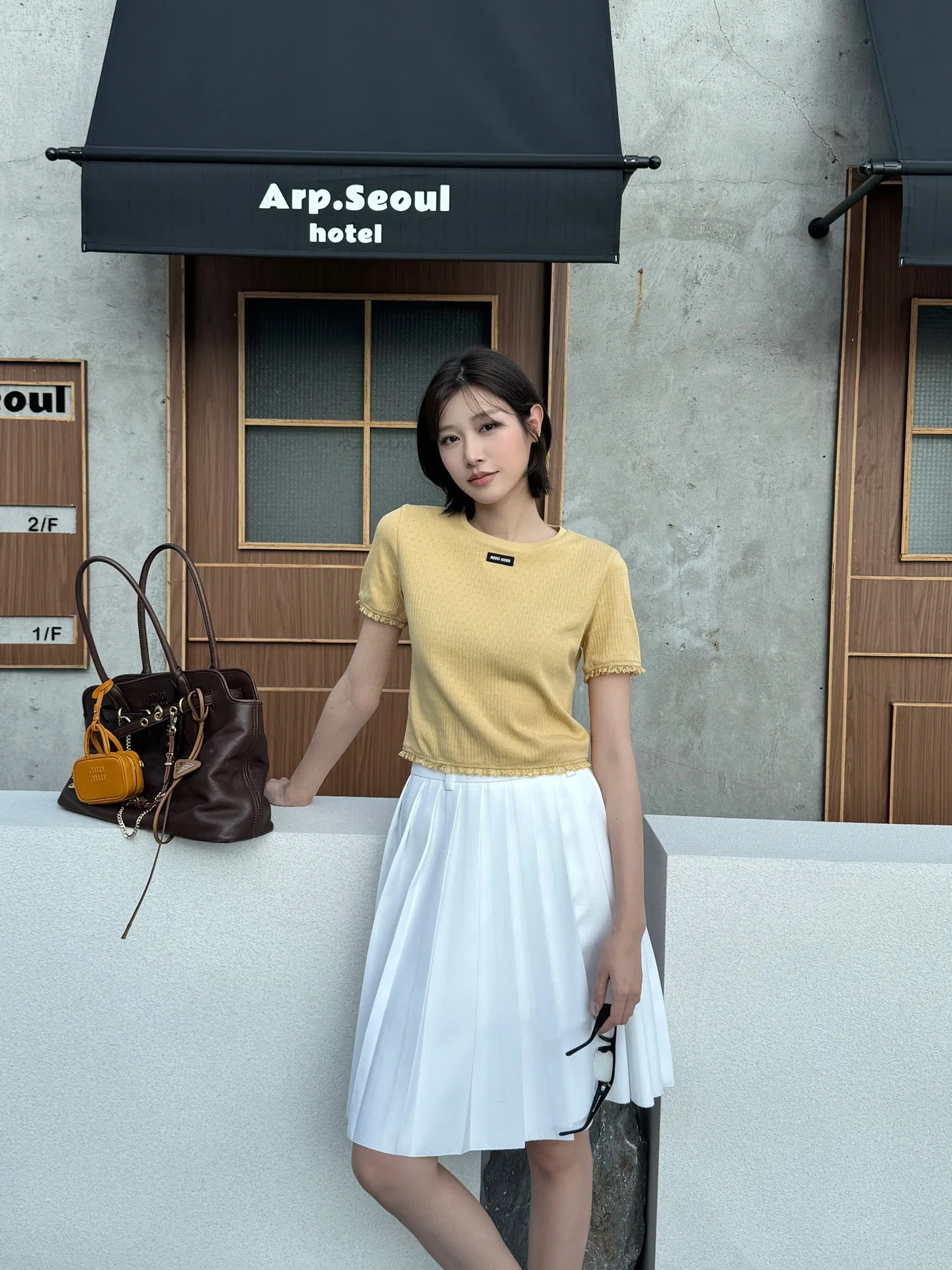 MIU 27FW IDIZMXF 002 반팔니트 28