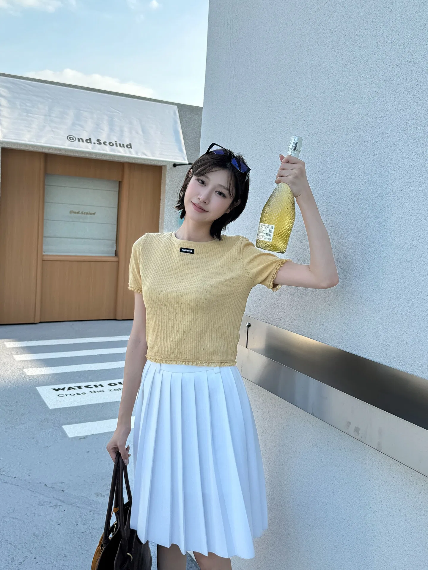 MIU 27FW IDIZMXF 002 반팔니트 29