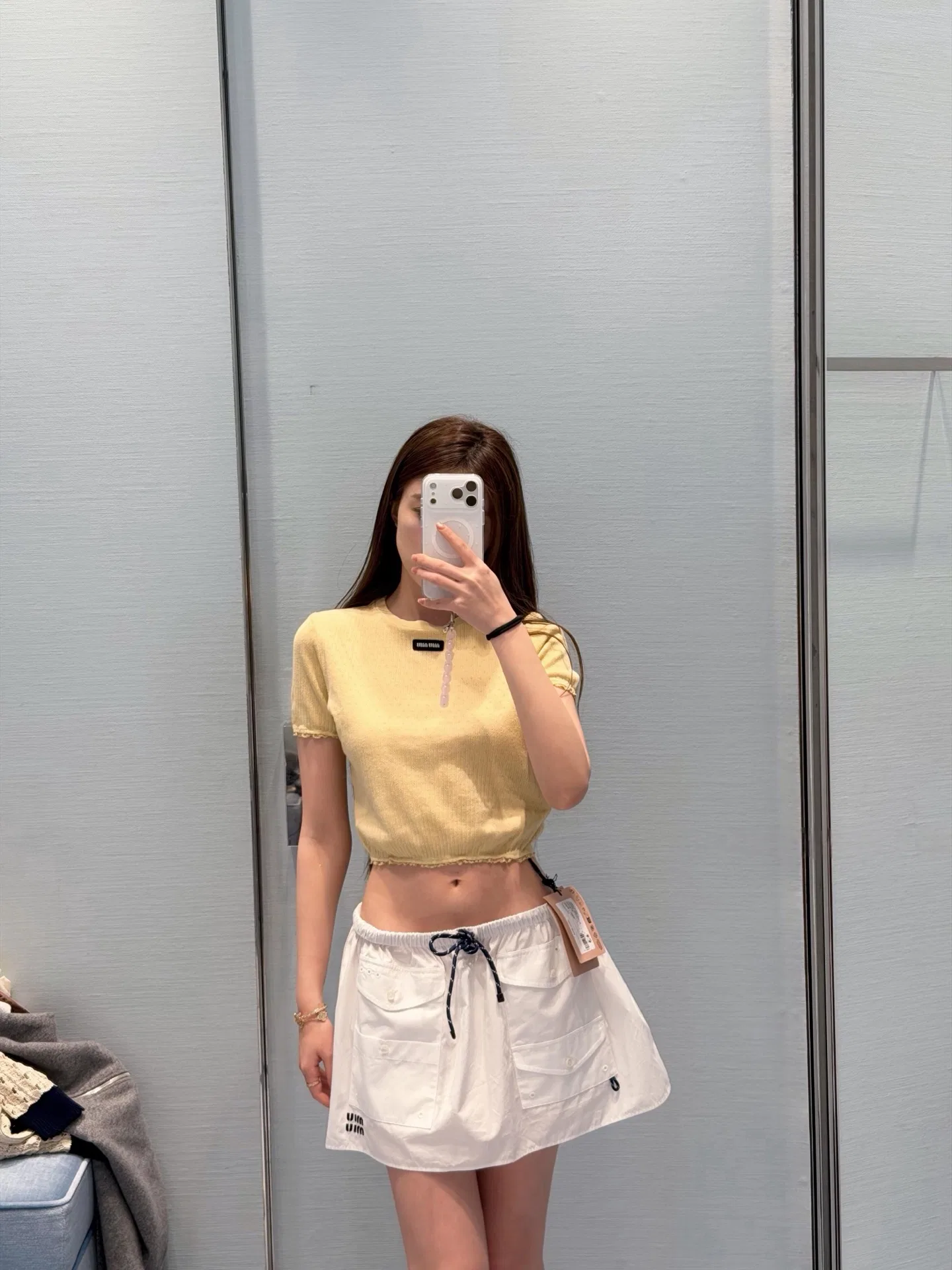 MIU 27FW IDIZMXF 002 반팔니트 41