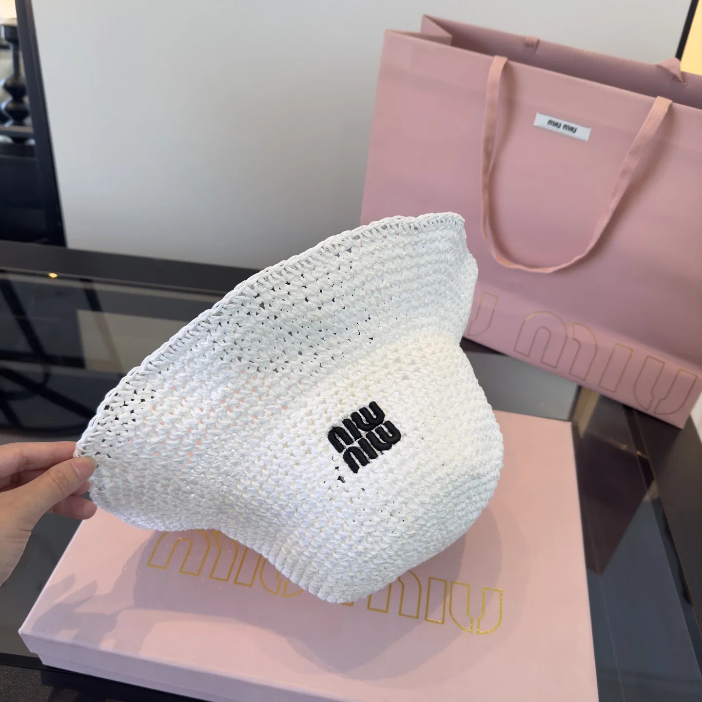 MIU 27FW KKBSXQZ 006 버킷햇 8