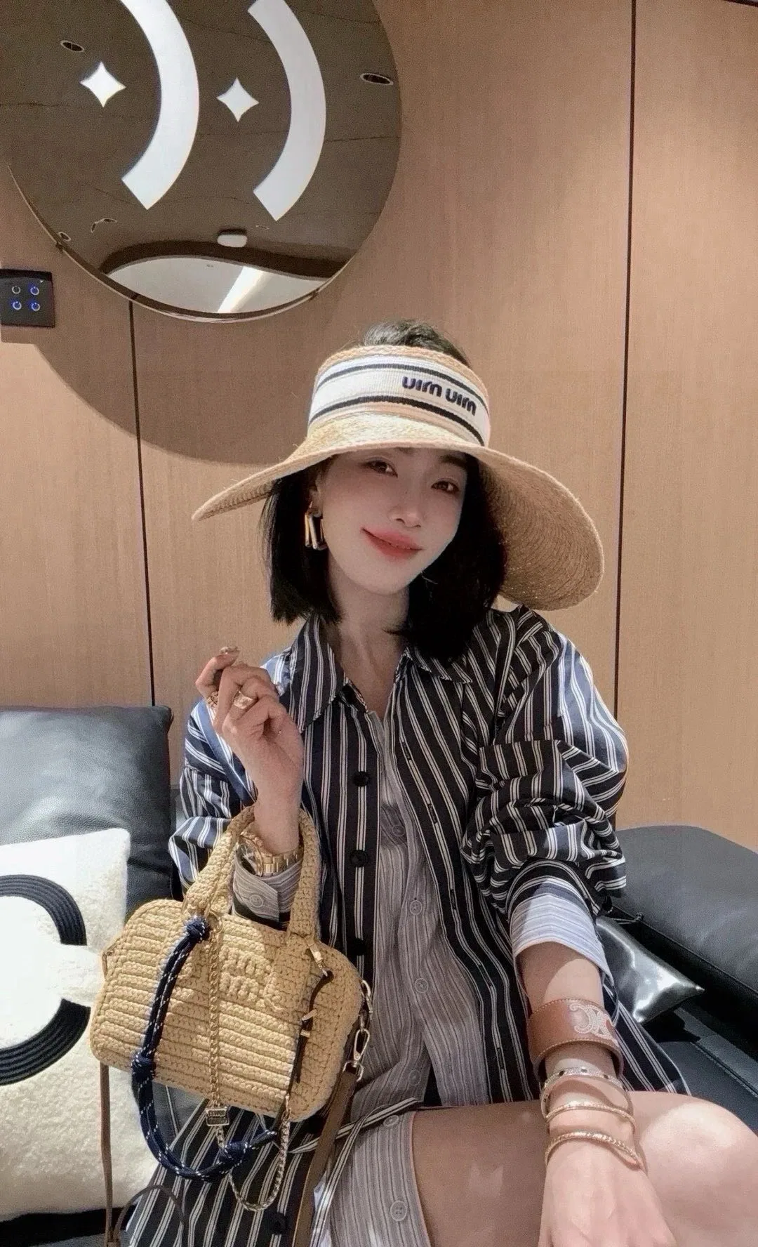 MIU 27FW KKBSXQZ 008 썬캡 11