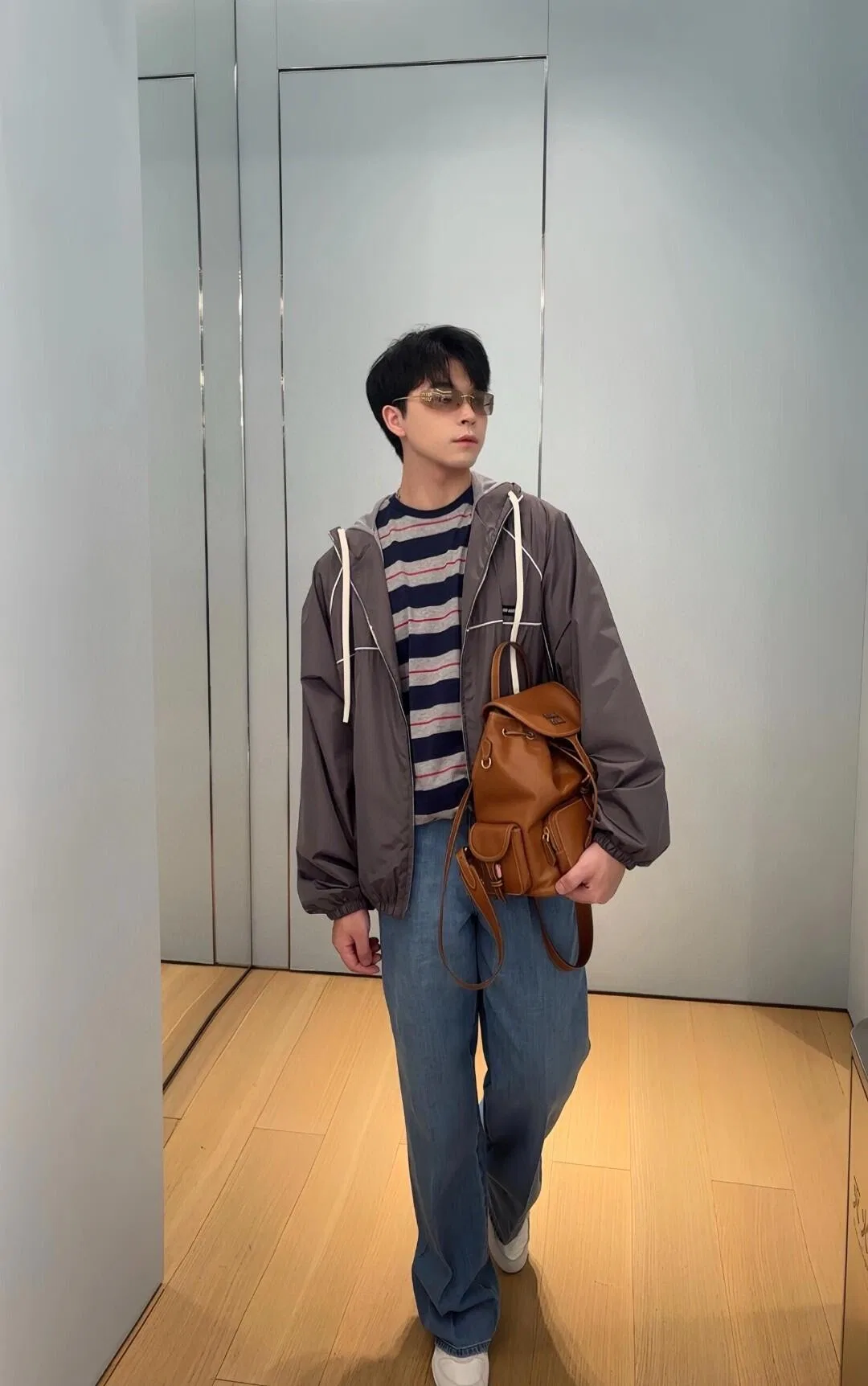 MIU 27FW LAGCTFP 001 후드자켓 36