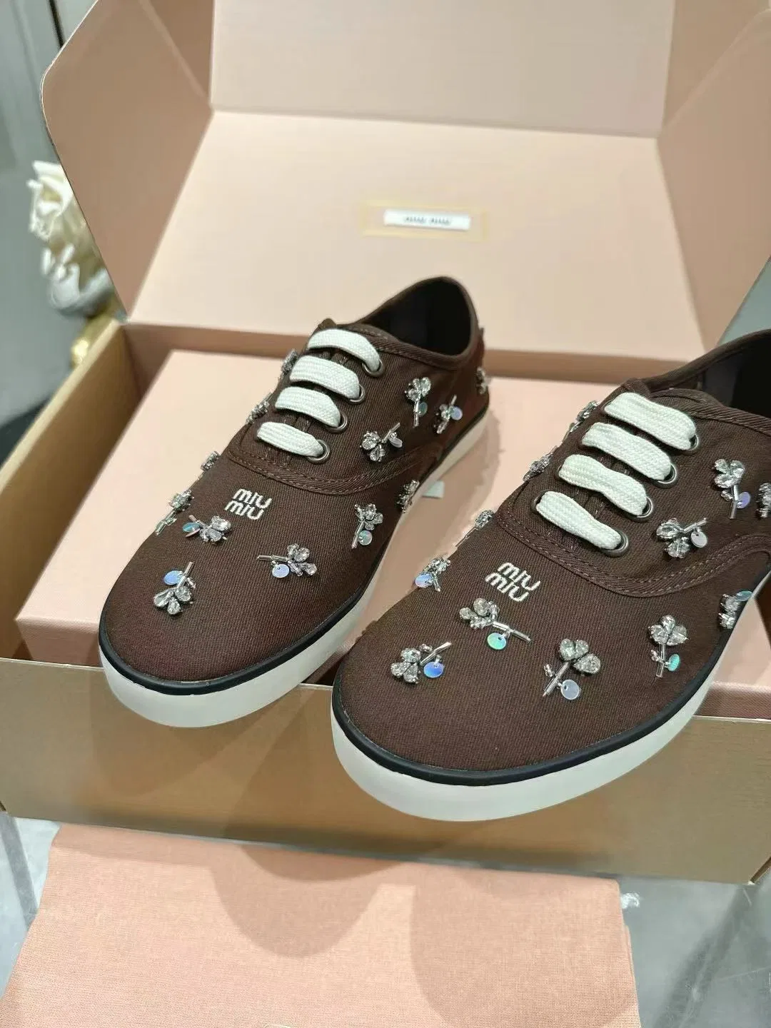 MIU 27FW OMDCLSE 015 운동화 38