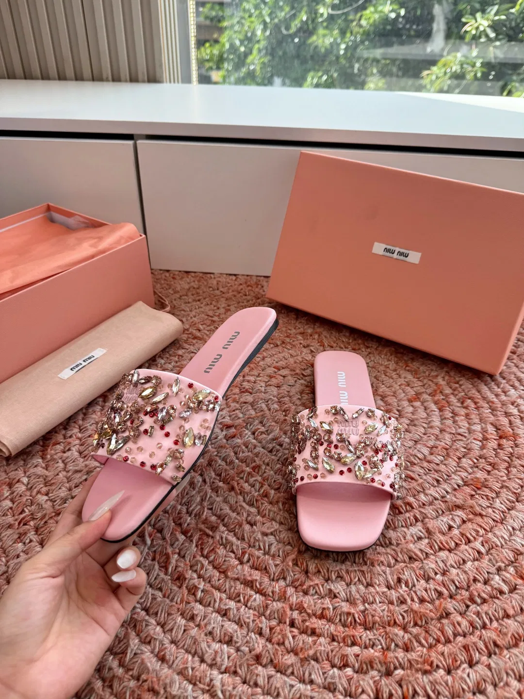 MIU 27FW OMDCLSE 018 슬리퍼 10