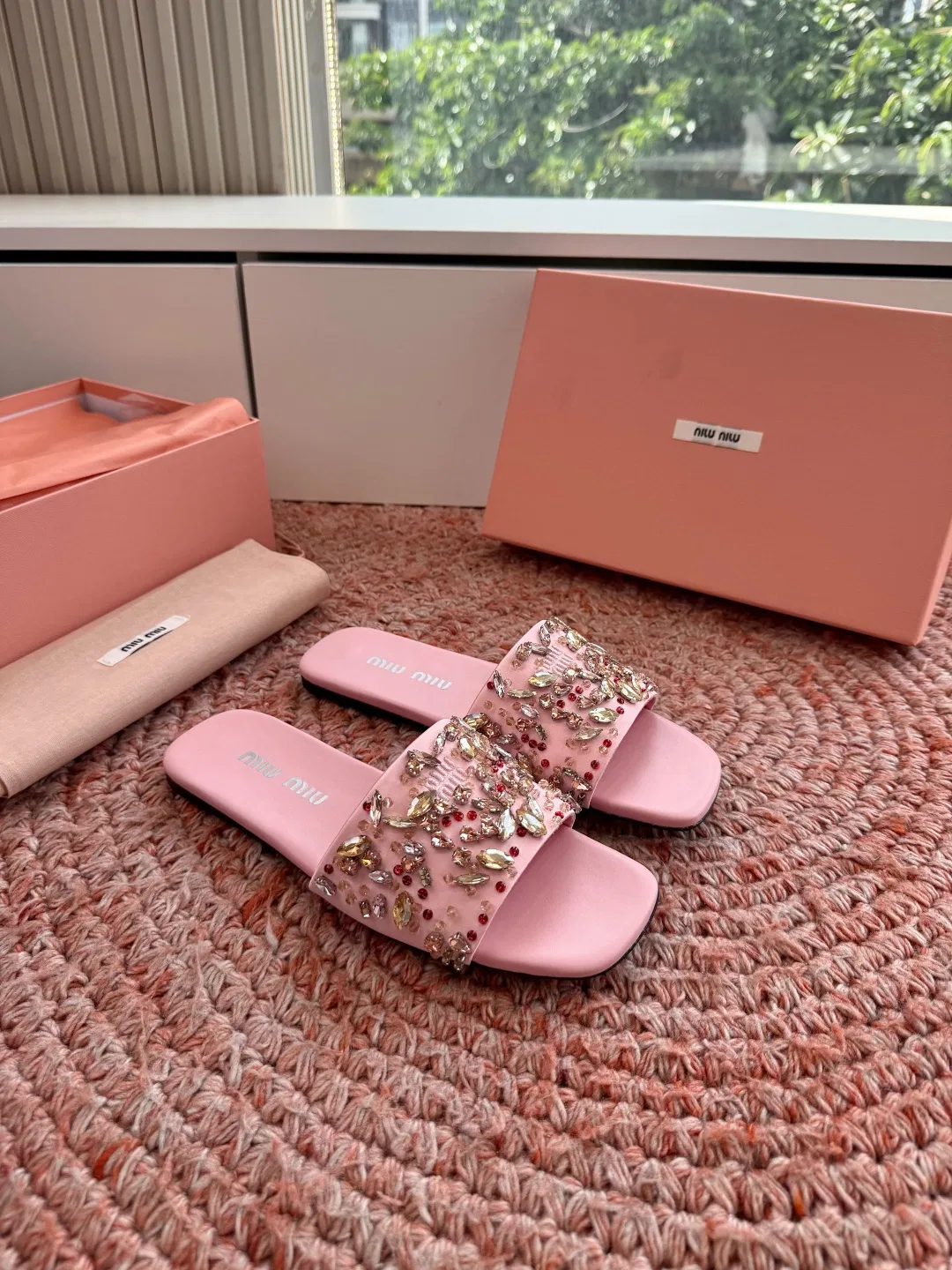 MIU 27FW OMDCLSE 018 슬리퍼 13