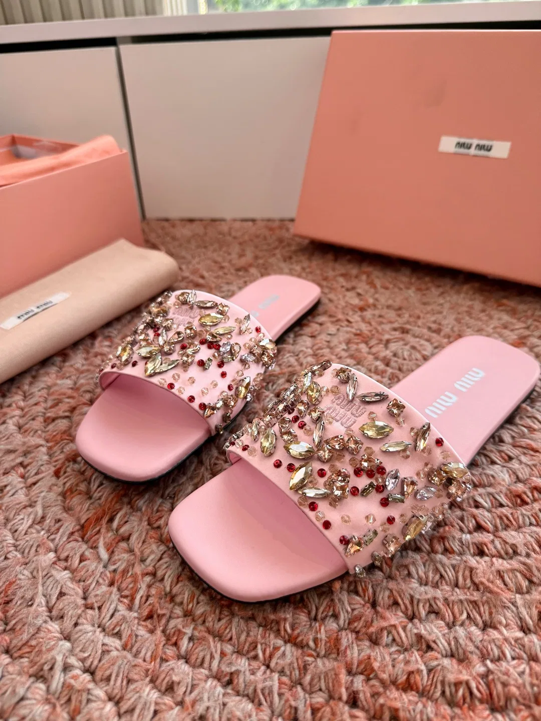 MIU 27FW OMDCLSE 018 슬리퍼 15