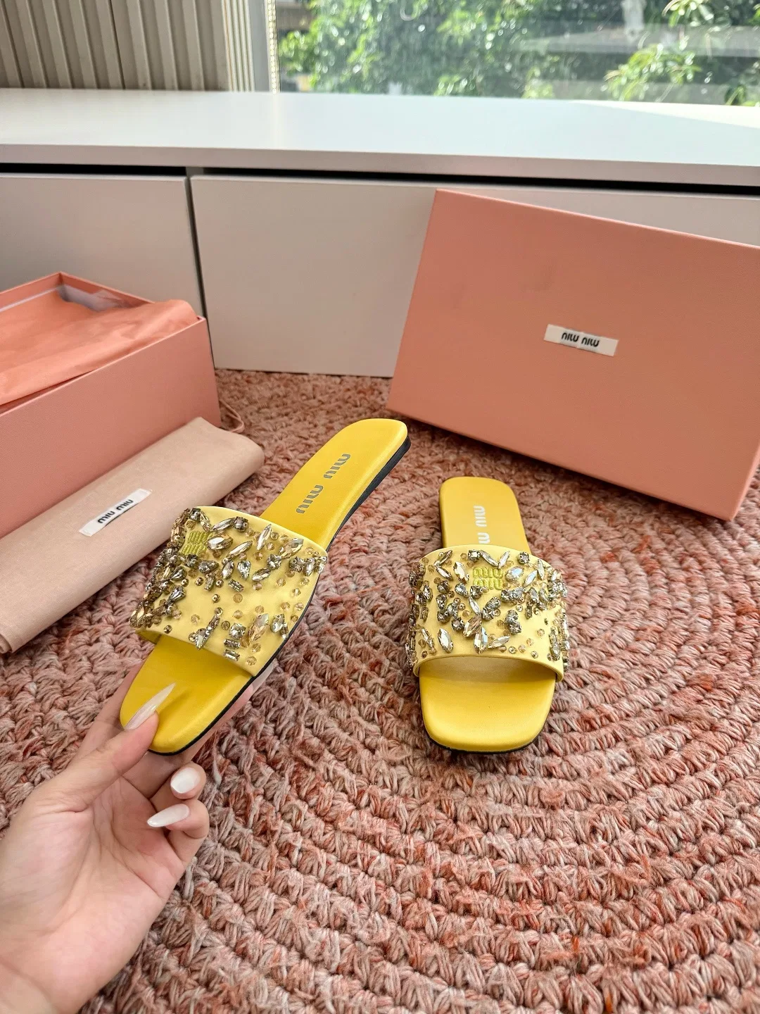 MIU 27FW OMDCLSE 018 슬리퍼 19