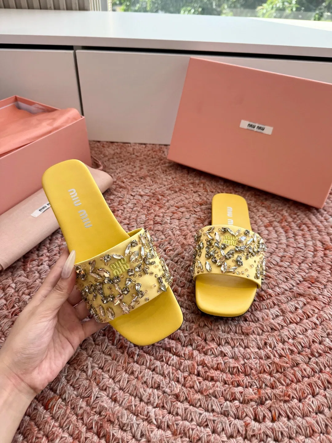 MIU 27FW OMDCLSE 018 슬리퍼 20