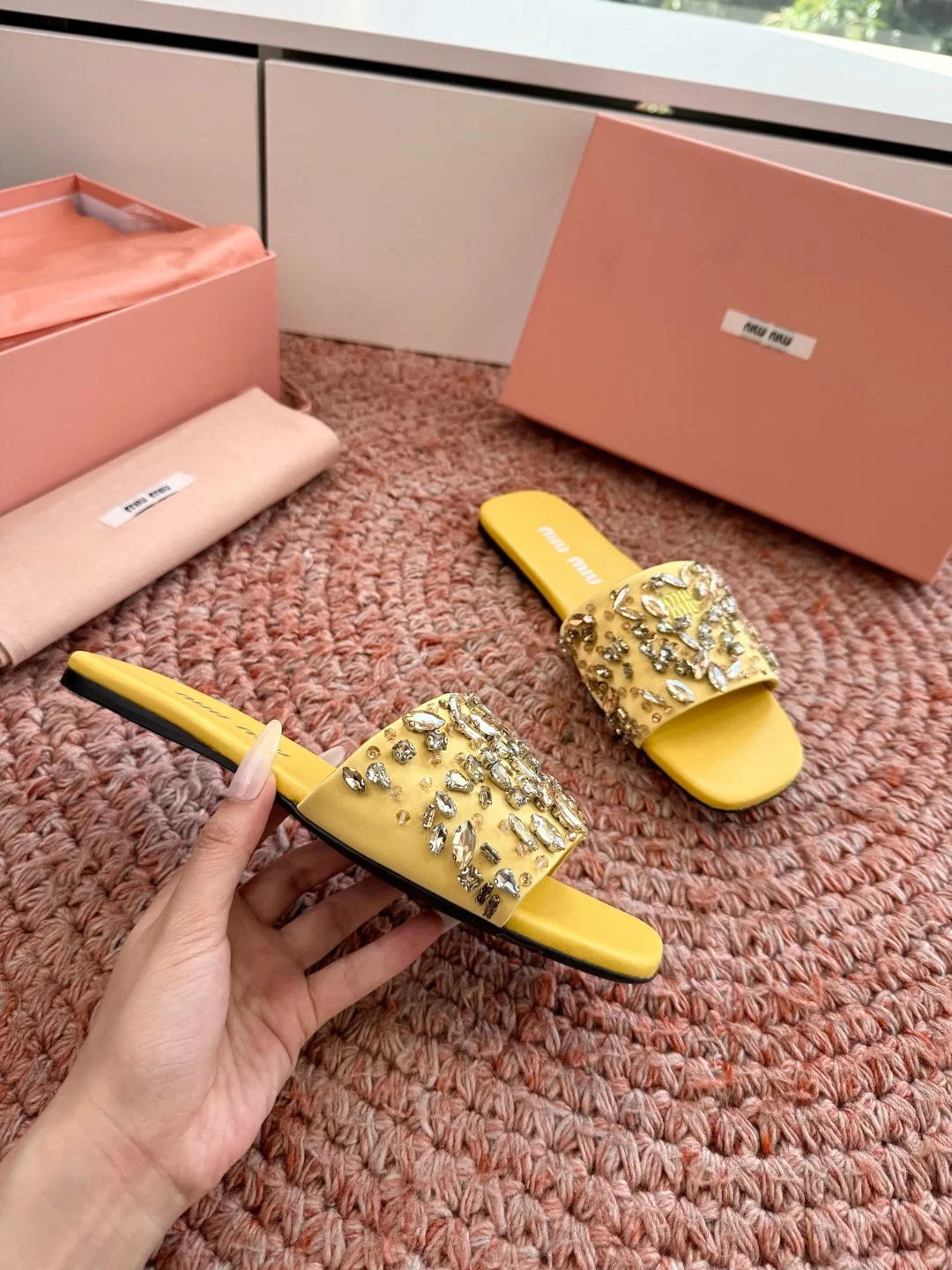 MIU 27FW OMDCLSE 018 슬리퍼 21