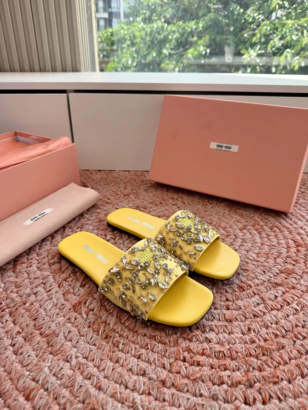 MIU 27FW OMDCLSE 018 슬리퍼 22