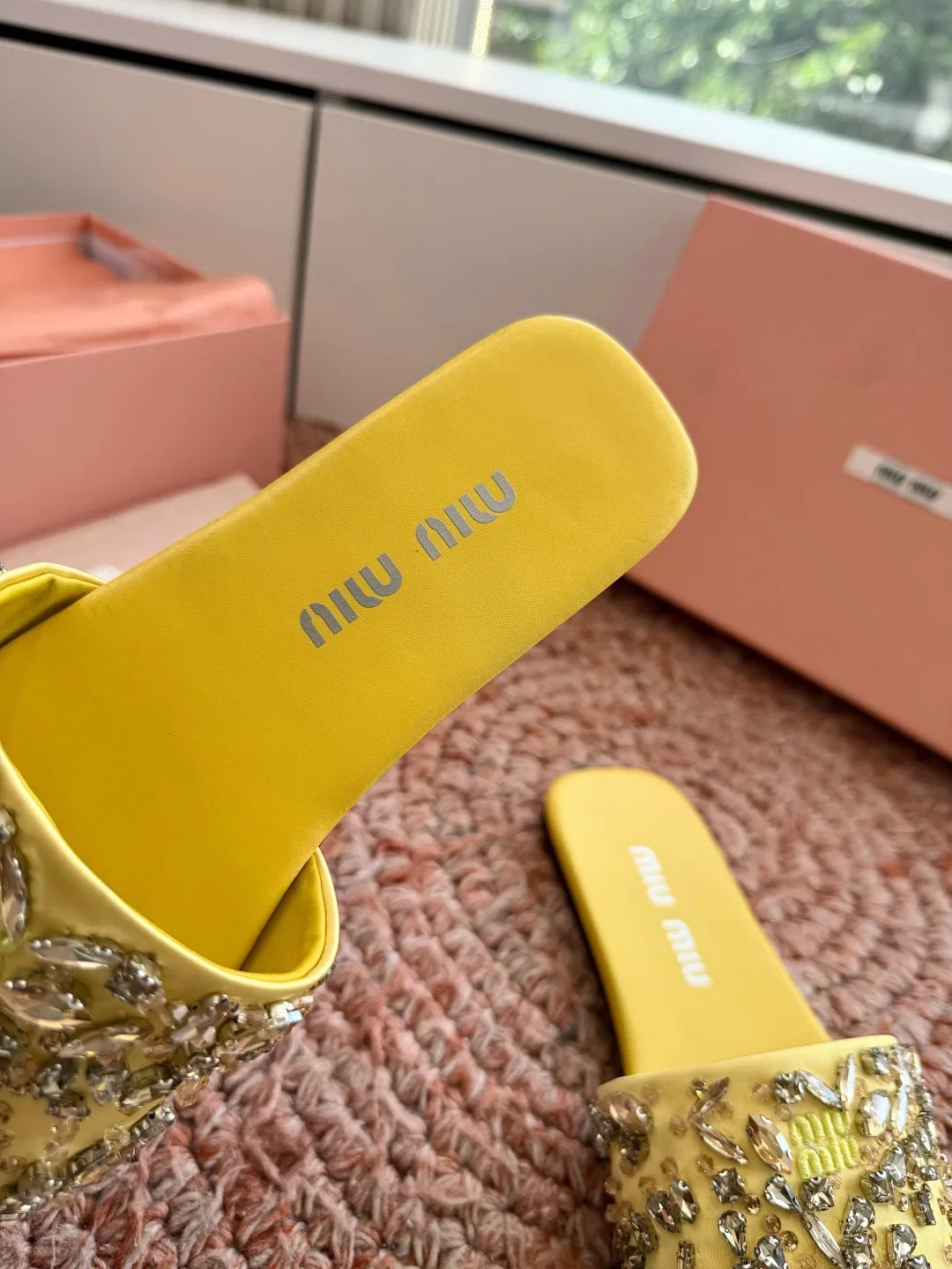 MIU 27FW OMDCLSE 018 슬리퍼 23
