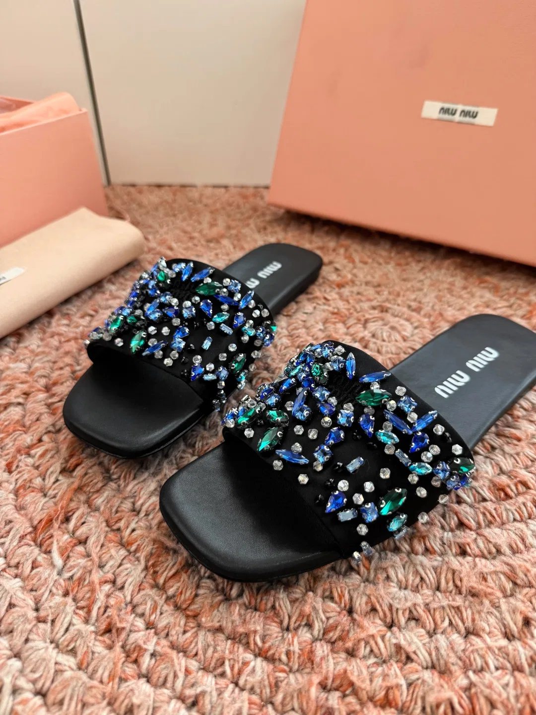 MIU 27FW OMDCLSE 018 슬리퍼 29