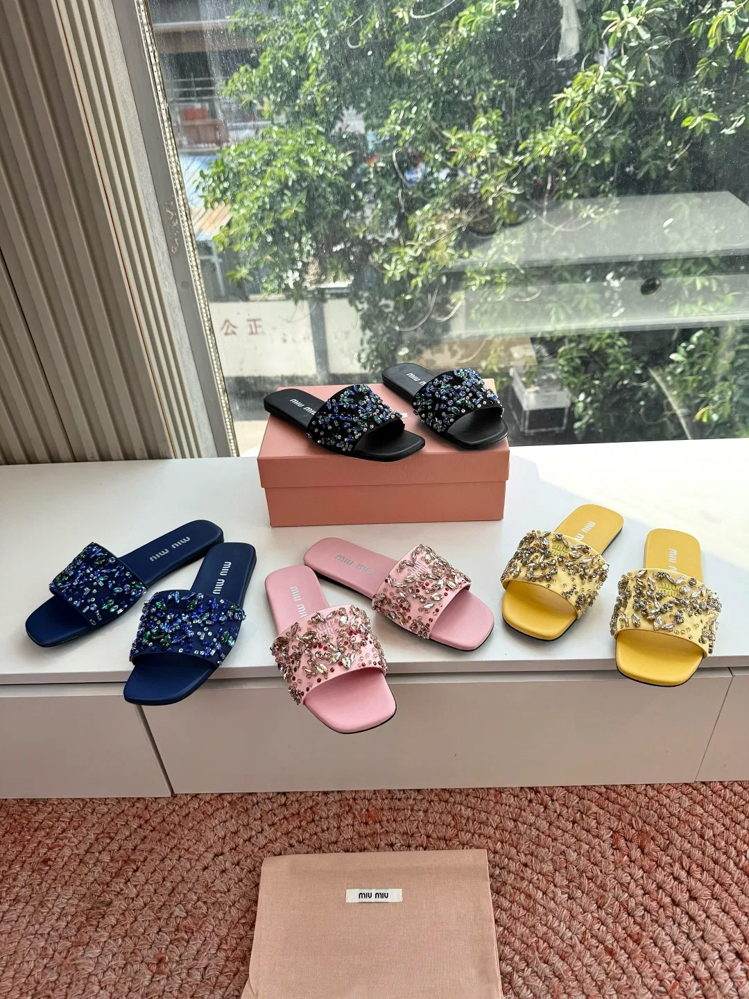 MIU 27FW OMDCLSE 018 슬리퍼 31