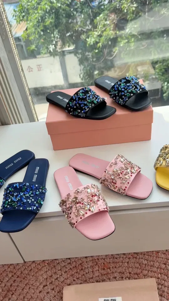 MIU 27FW OMDCLSE 018 슬리퍼 33