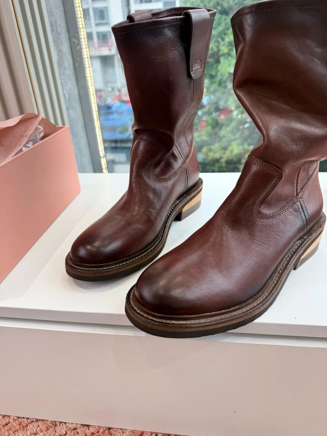 MIU 27FW OMDCLSE 020 부츠 8