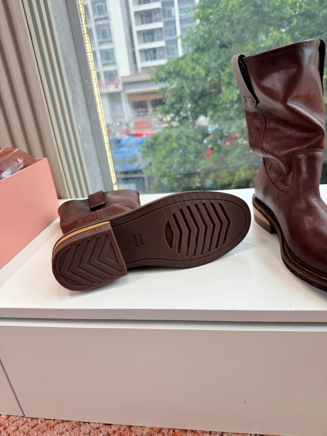 MIU 27FW OMDCLSE 020 부츠 9