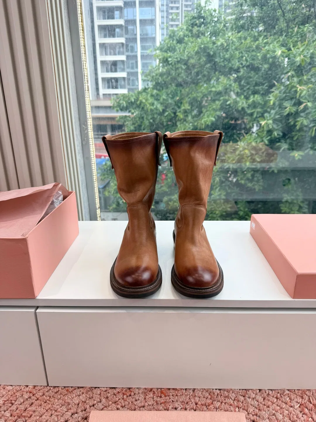MIU 27FW OMDCLSE 020 부츠 10