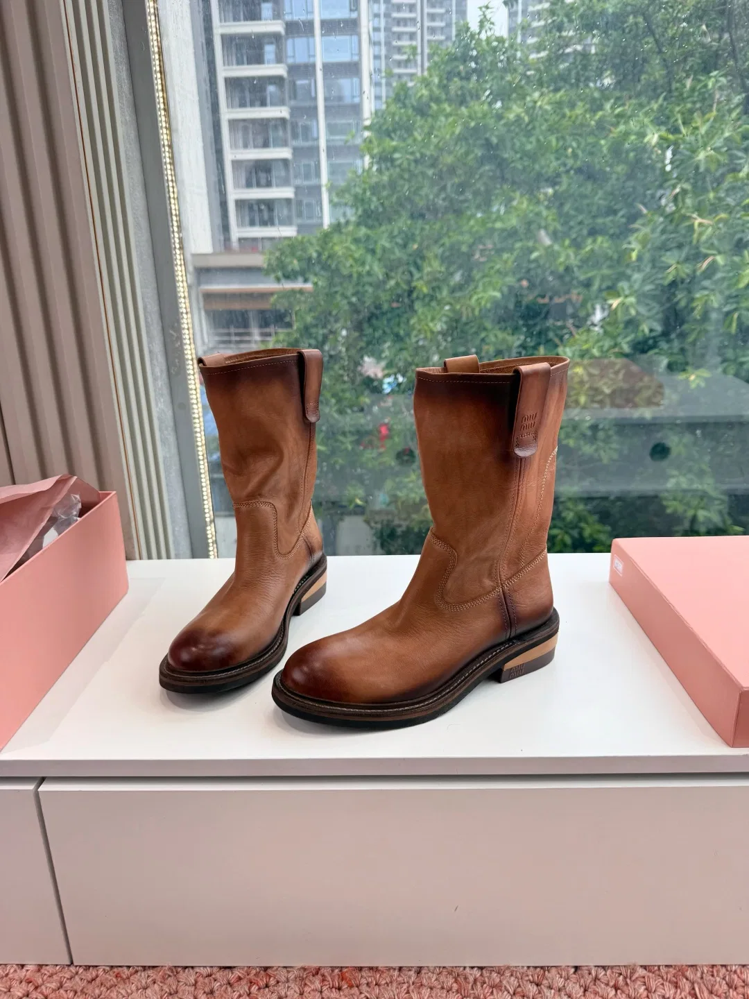 MIU 27FW OMDCLSE 020 부츠 11