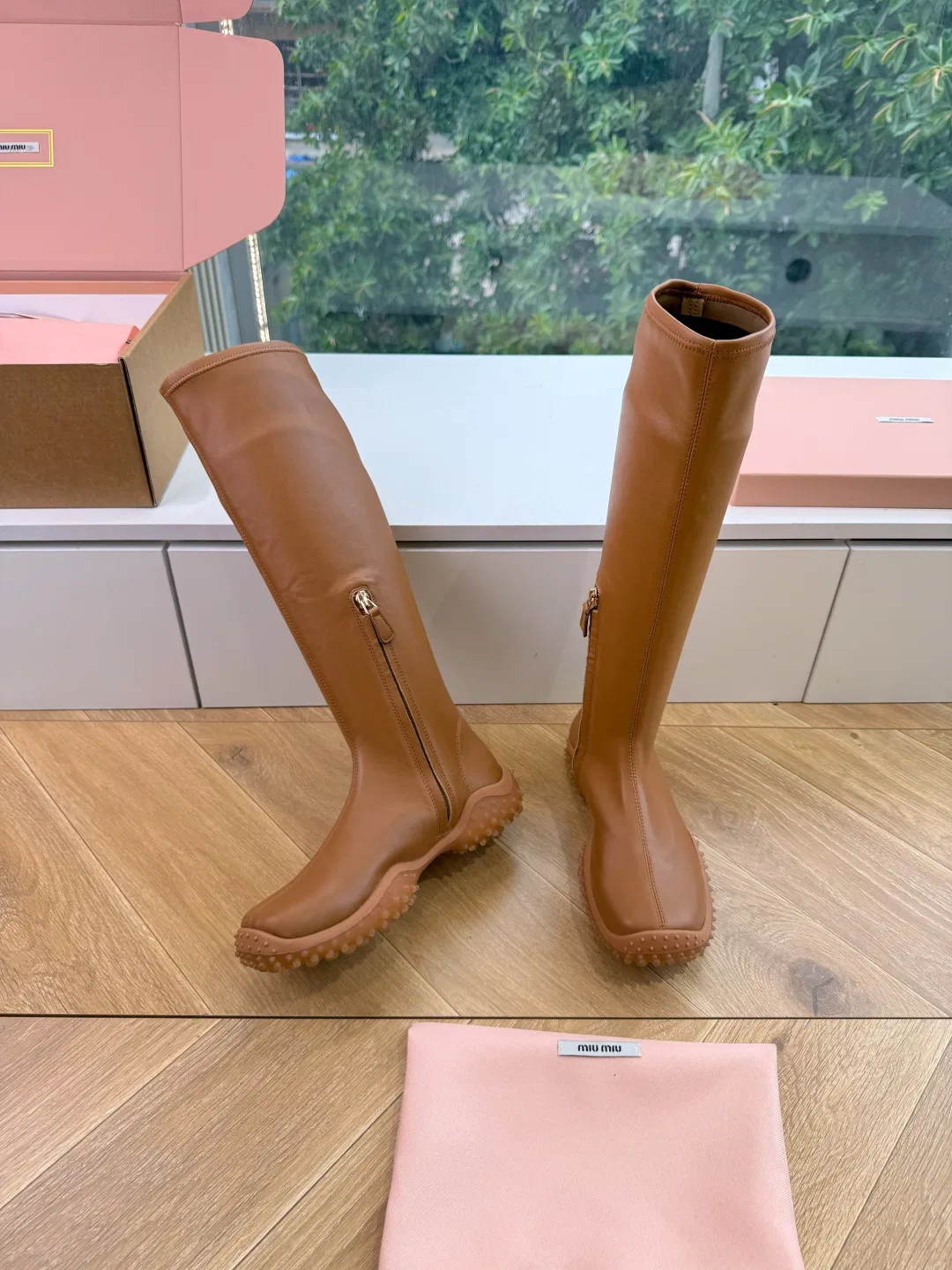 MIU 27FW OMDCLSE 021 부츠 12