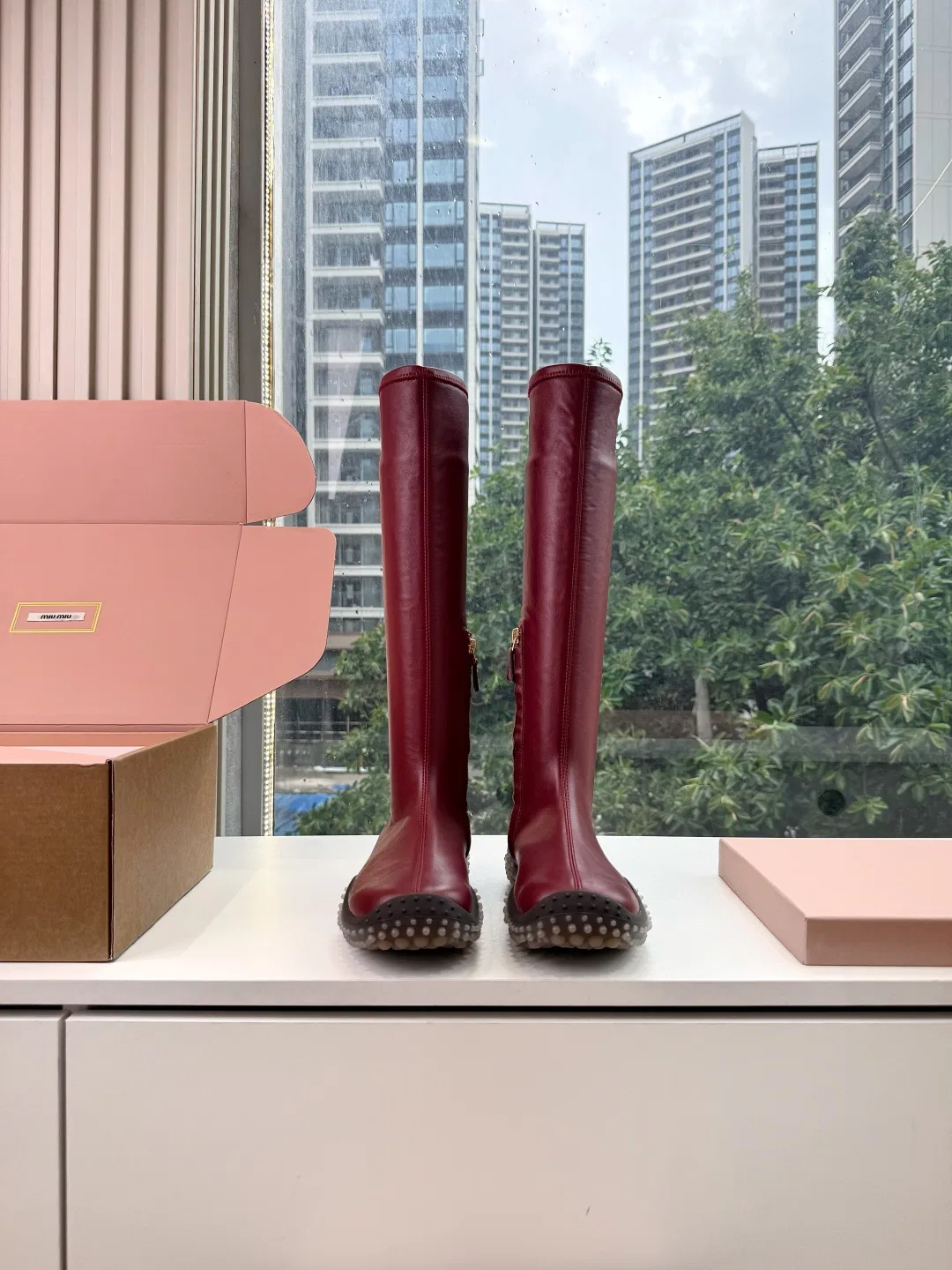 MIU 27FW OMDCLSE 021 부츠 17