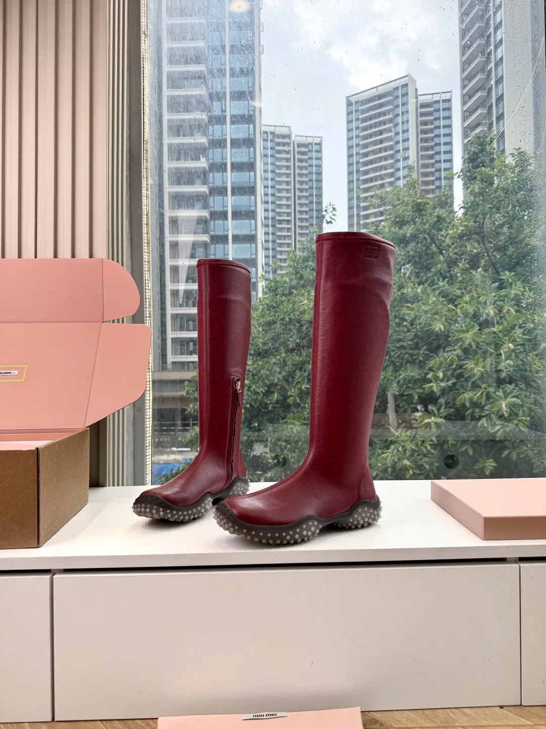 MIU 27FW OMDCLSE 021 부츠 18