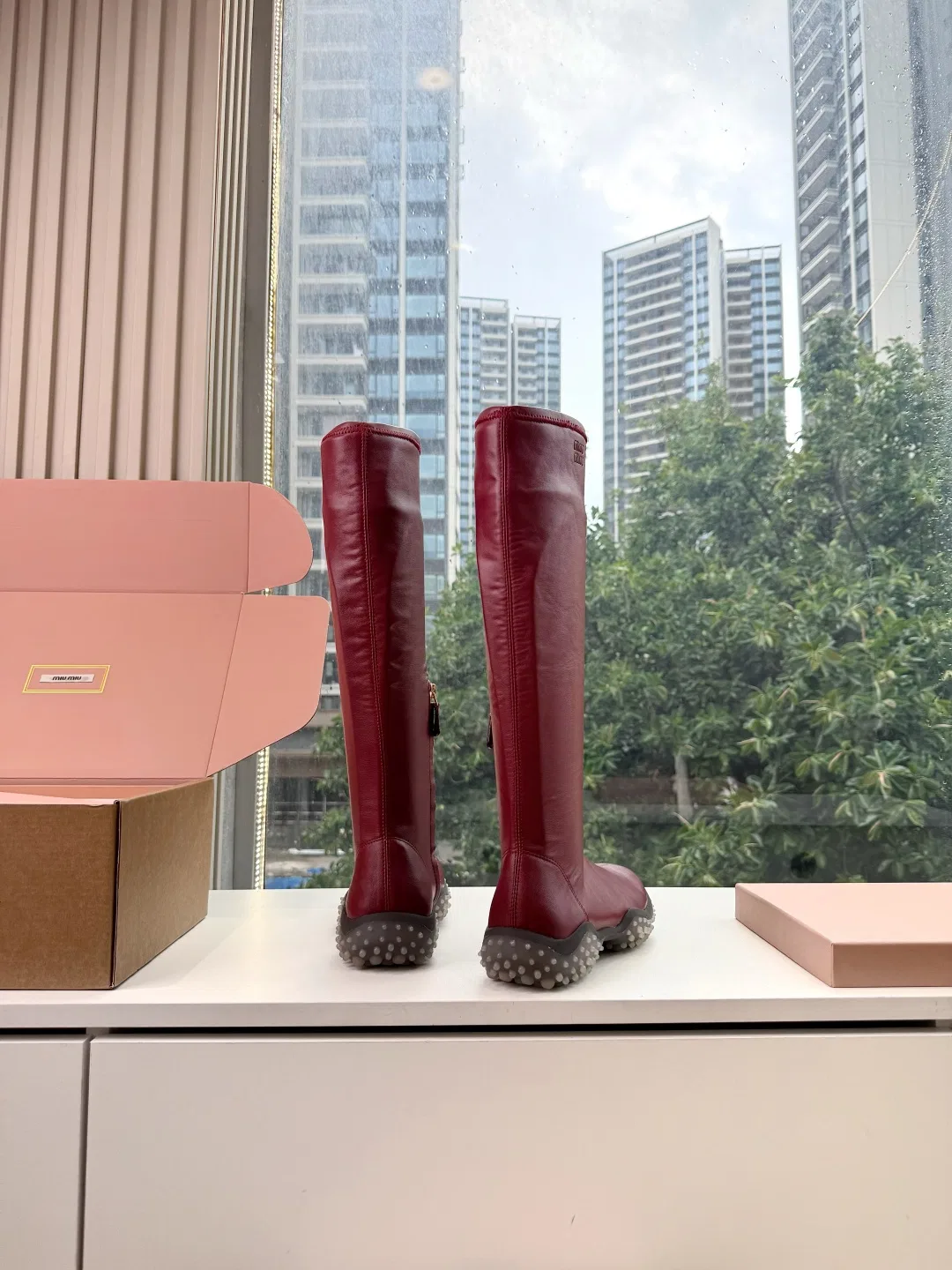 MIU 27FW OMDCLSE 021 부츠 19