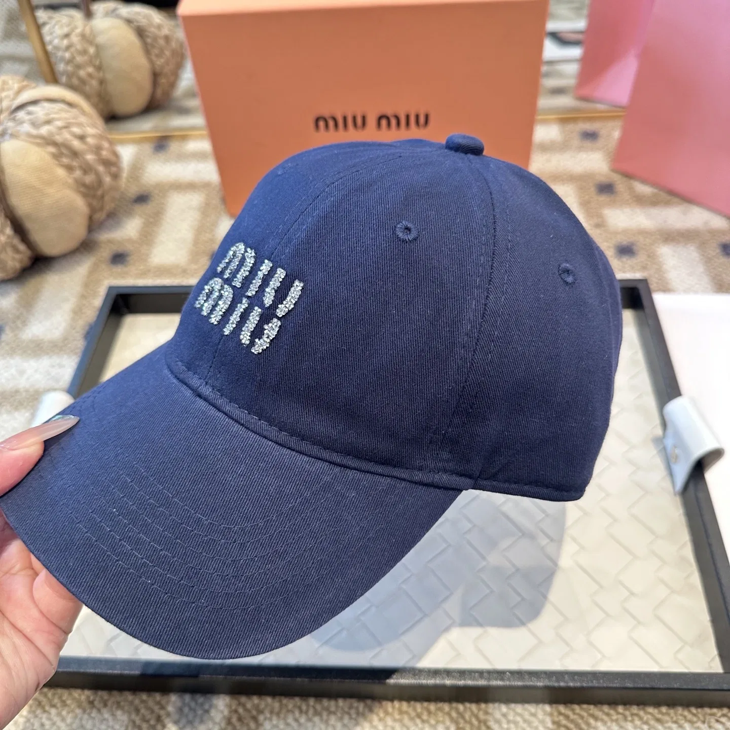 MIU 27FW TWLCQJQ 001 볼캡 7