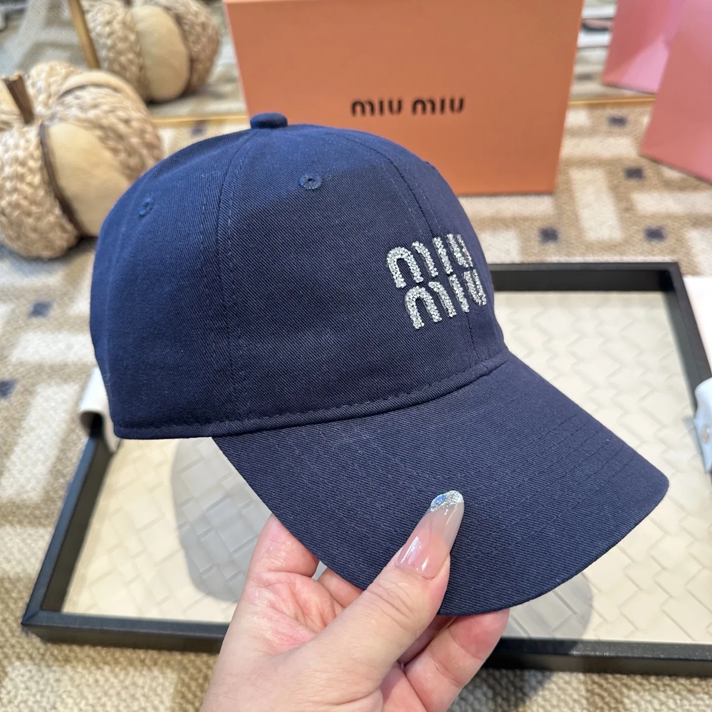MIU 27FW TWLCQJQ 001 볼캡 8