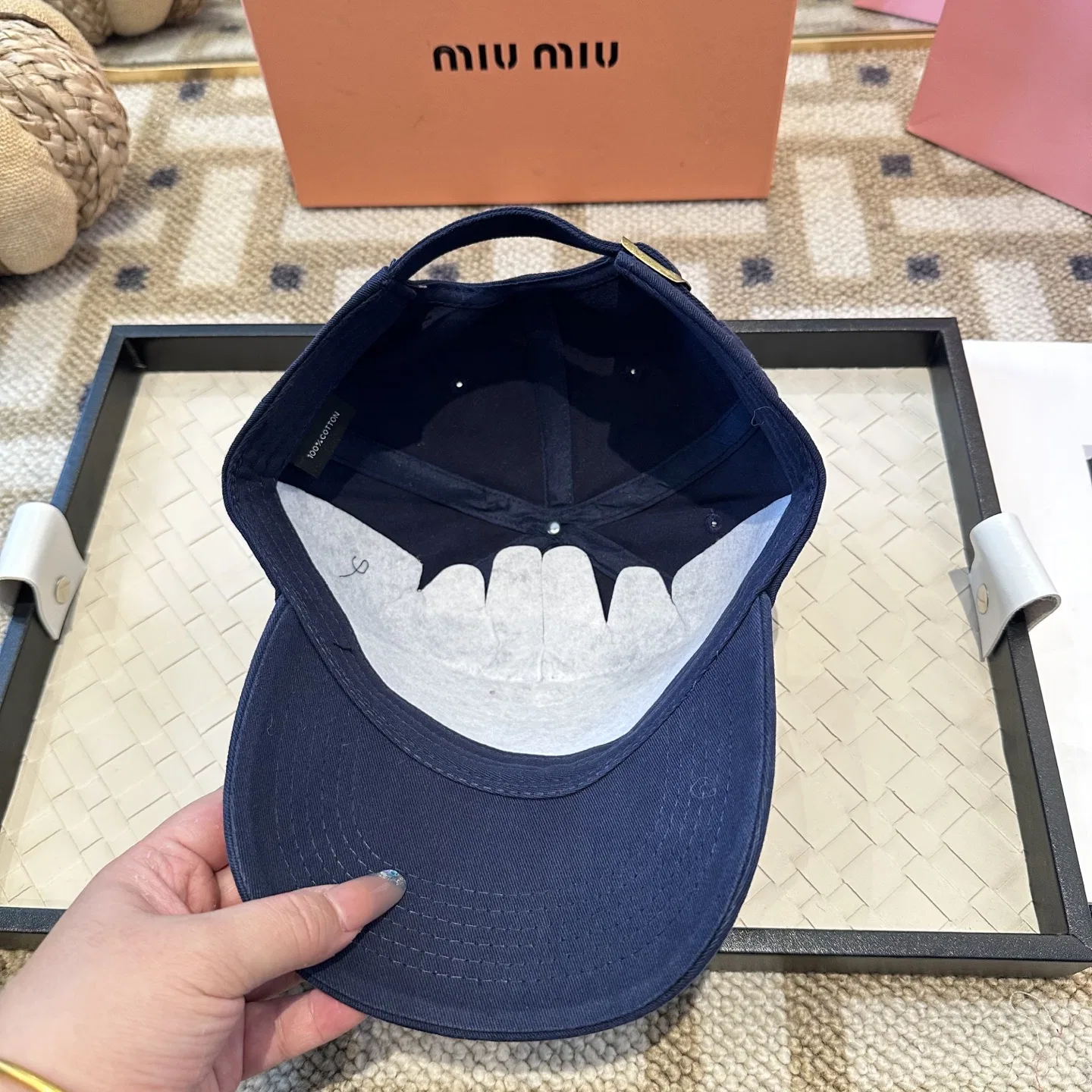 MIU 27FW TWLCQJQ 001 볼캡 11
