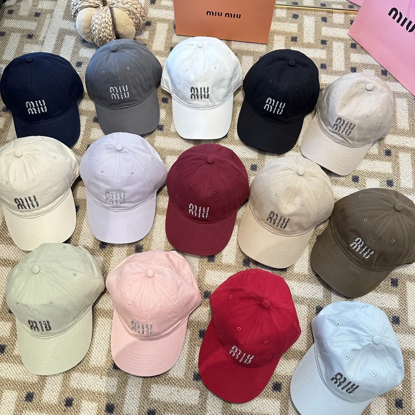 MIU 27FW TWLCQJQ 001 볼캡 13