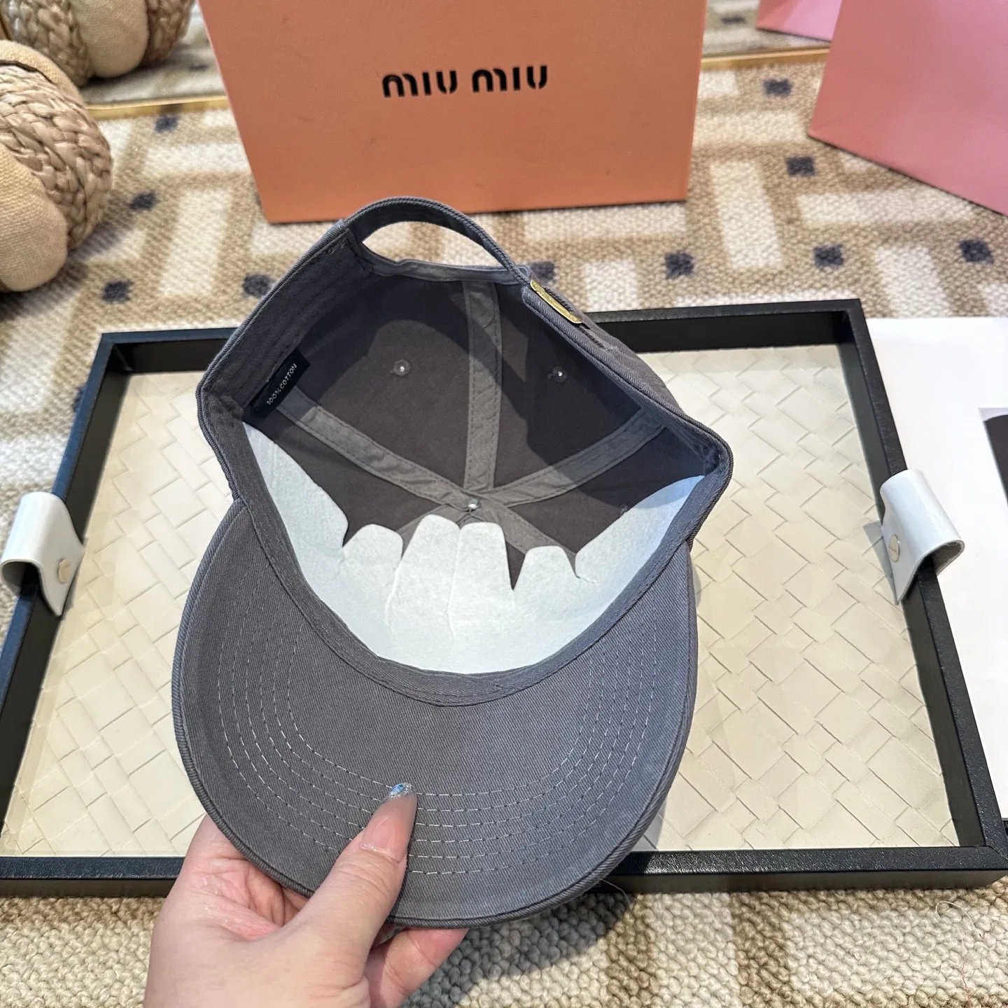 MIU 27FW TWLCQJQ 001 볼캡 19