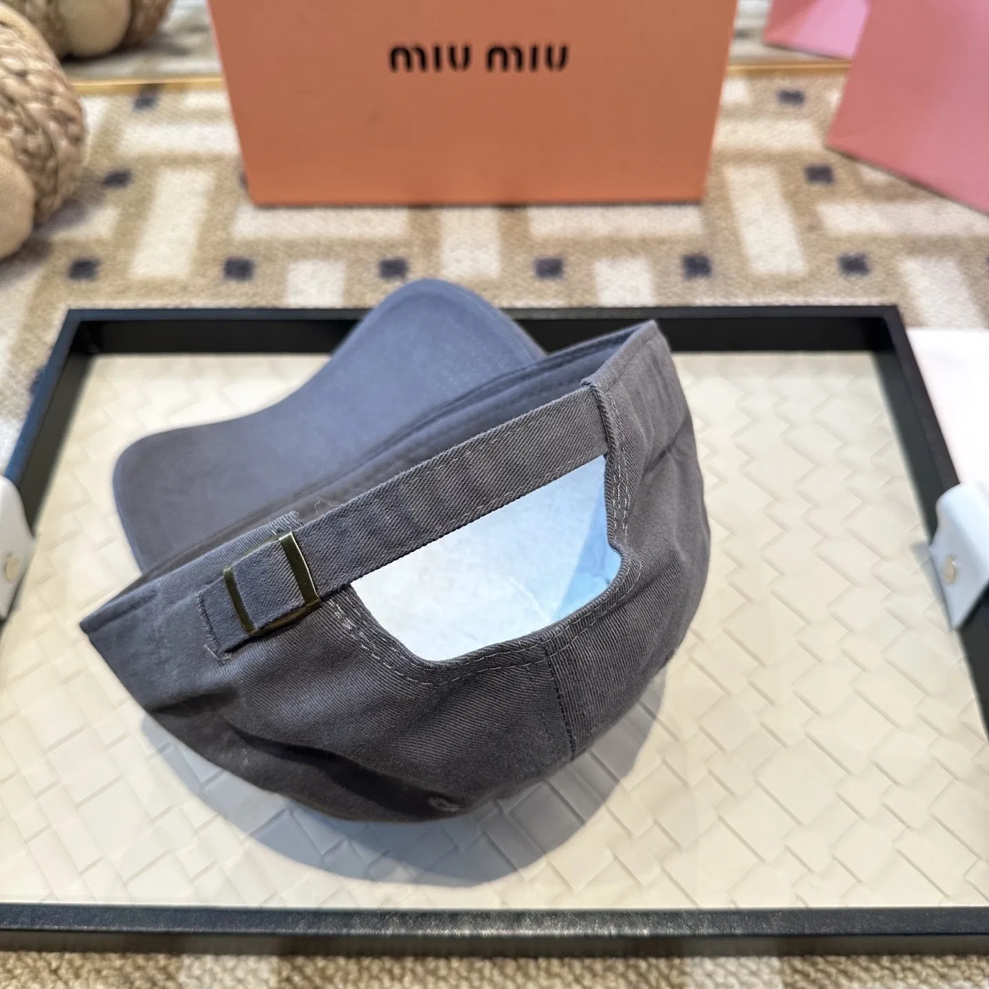 MIU 27FW TWLCQJQ 001 볼캡 20