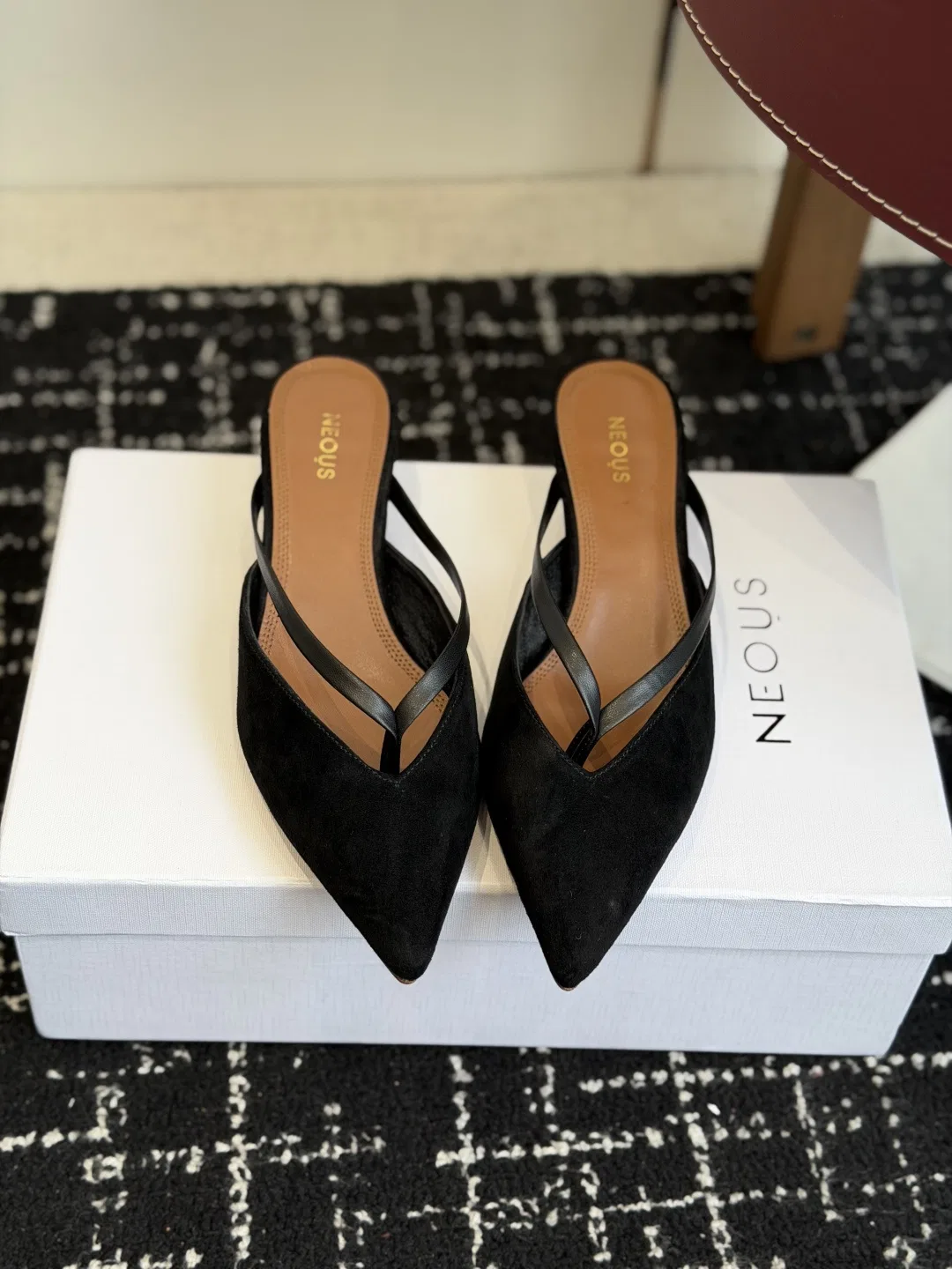 NEOUS 27FW FBZVHXO 001 구두 12