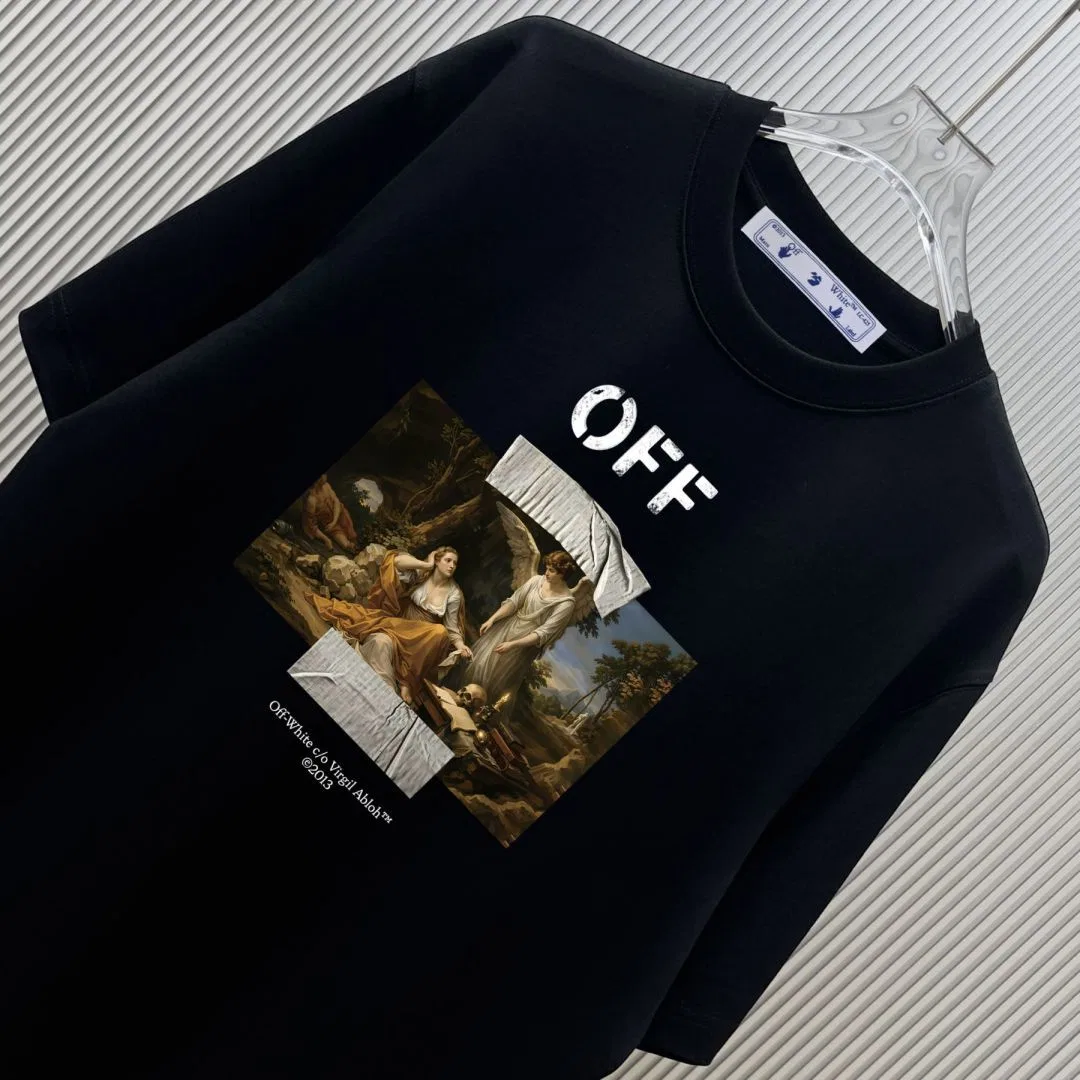 OFF 27FW RIFCQMC 001 반팔티셔츠 10