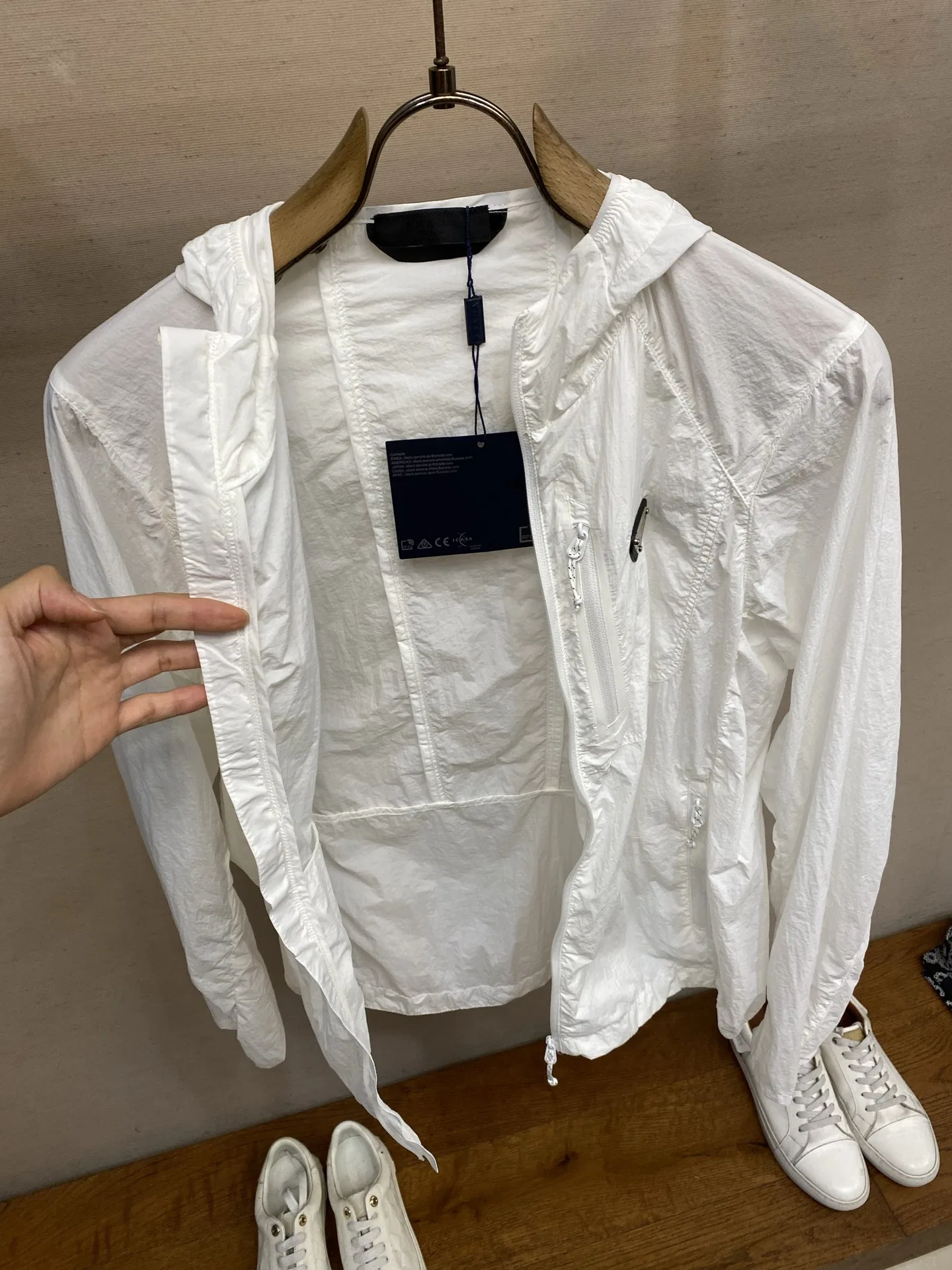 PRA 27FW AXONQXZ 040 윈드브레이커 7