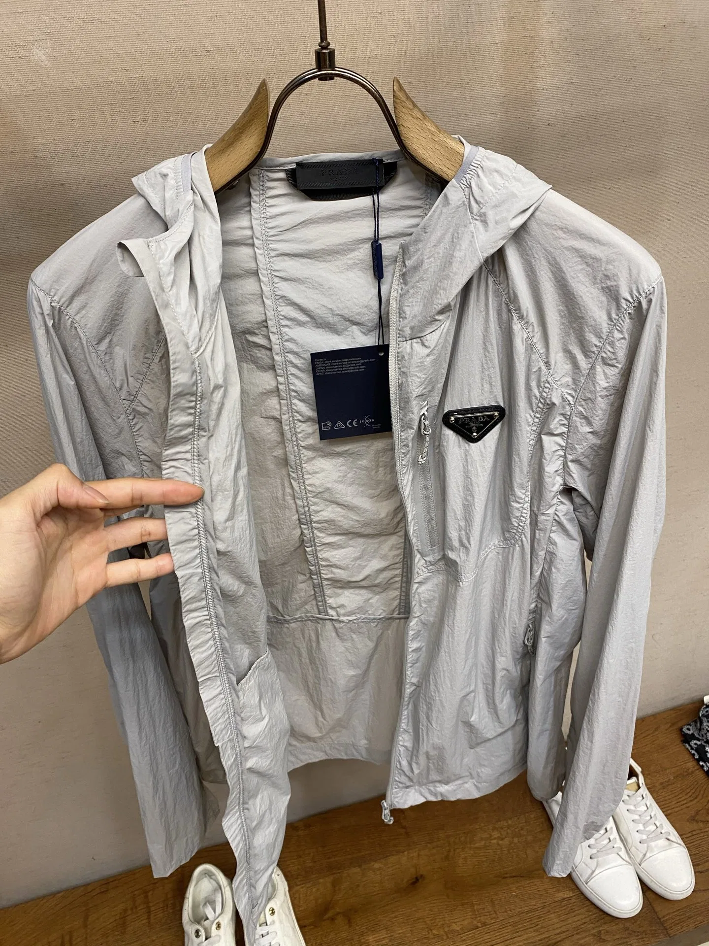 PRA 27FW AXONQXZ 040 윈드브레이커 12