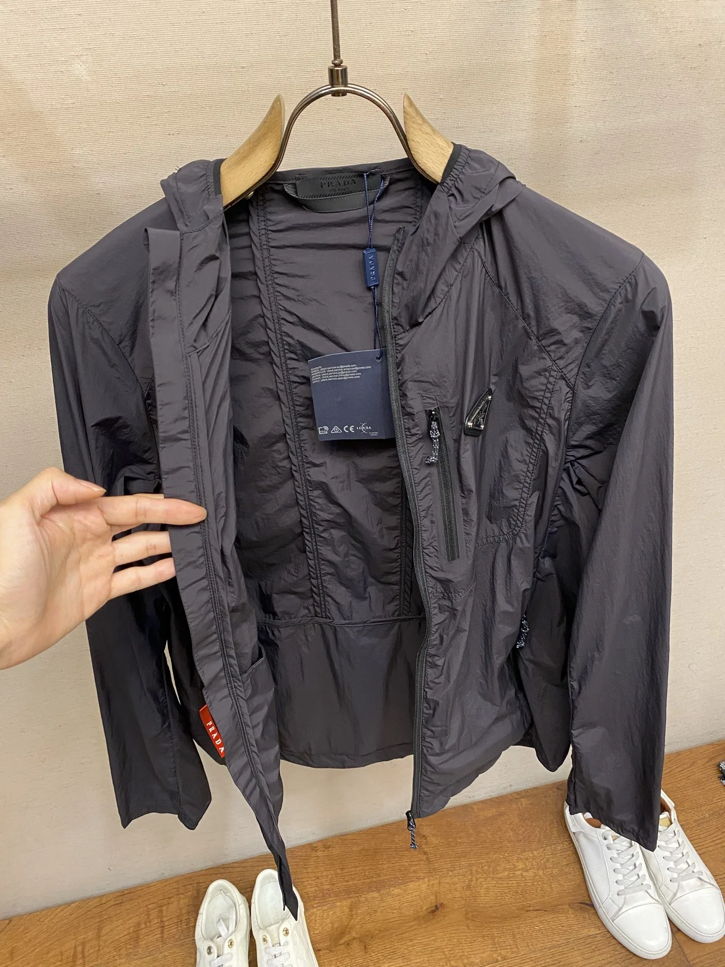 PRA 27FW AXONQXZ 040 윈드브레이커 19