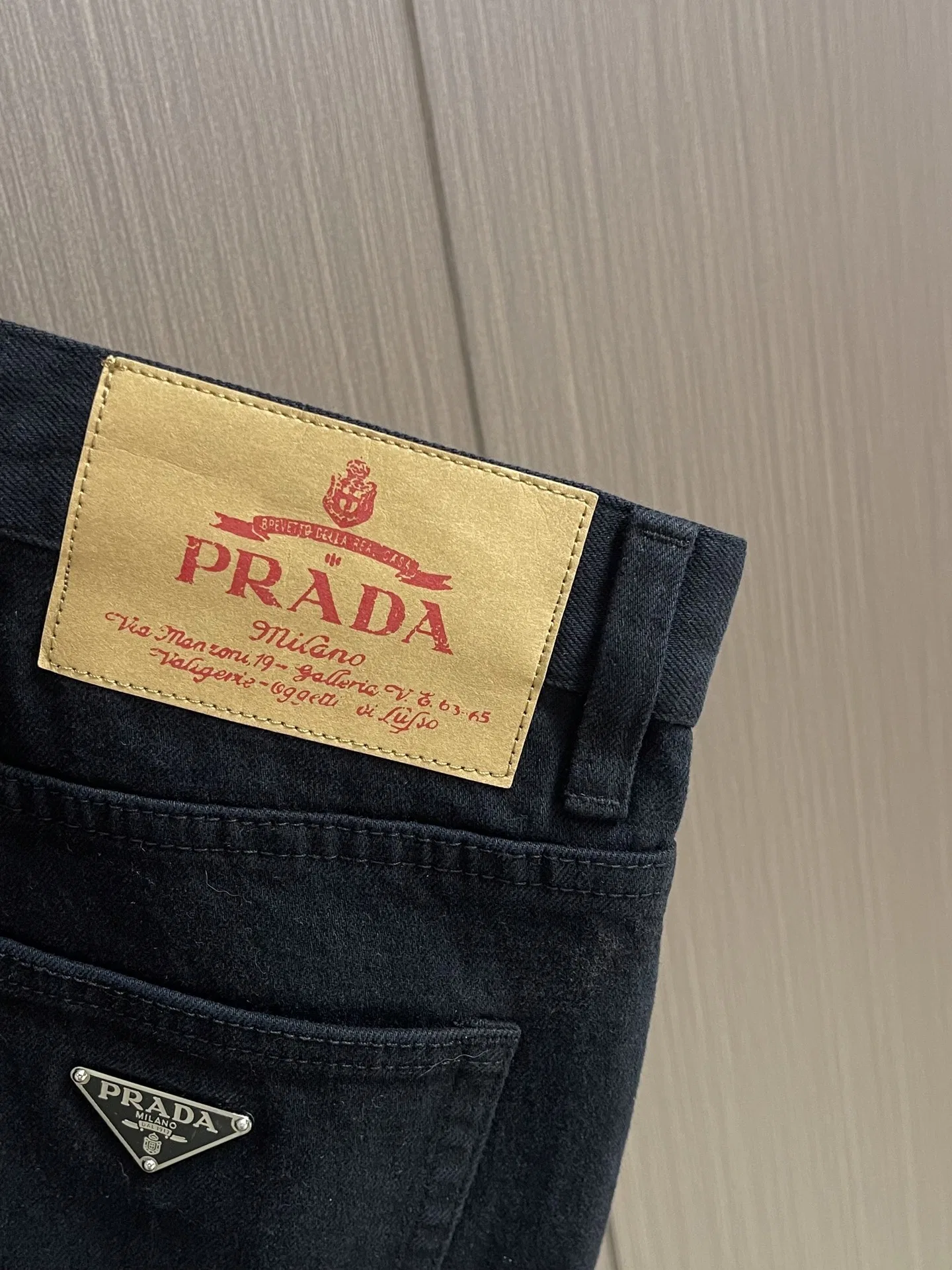 PRA 27FW AXONQXZ 051 데님팬츠 8
