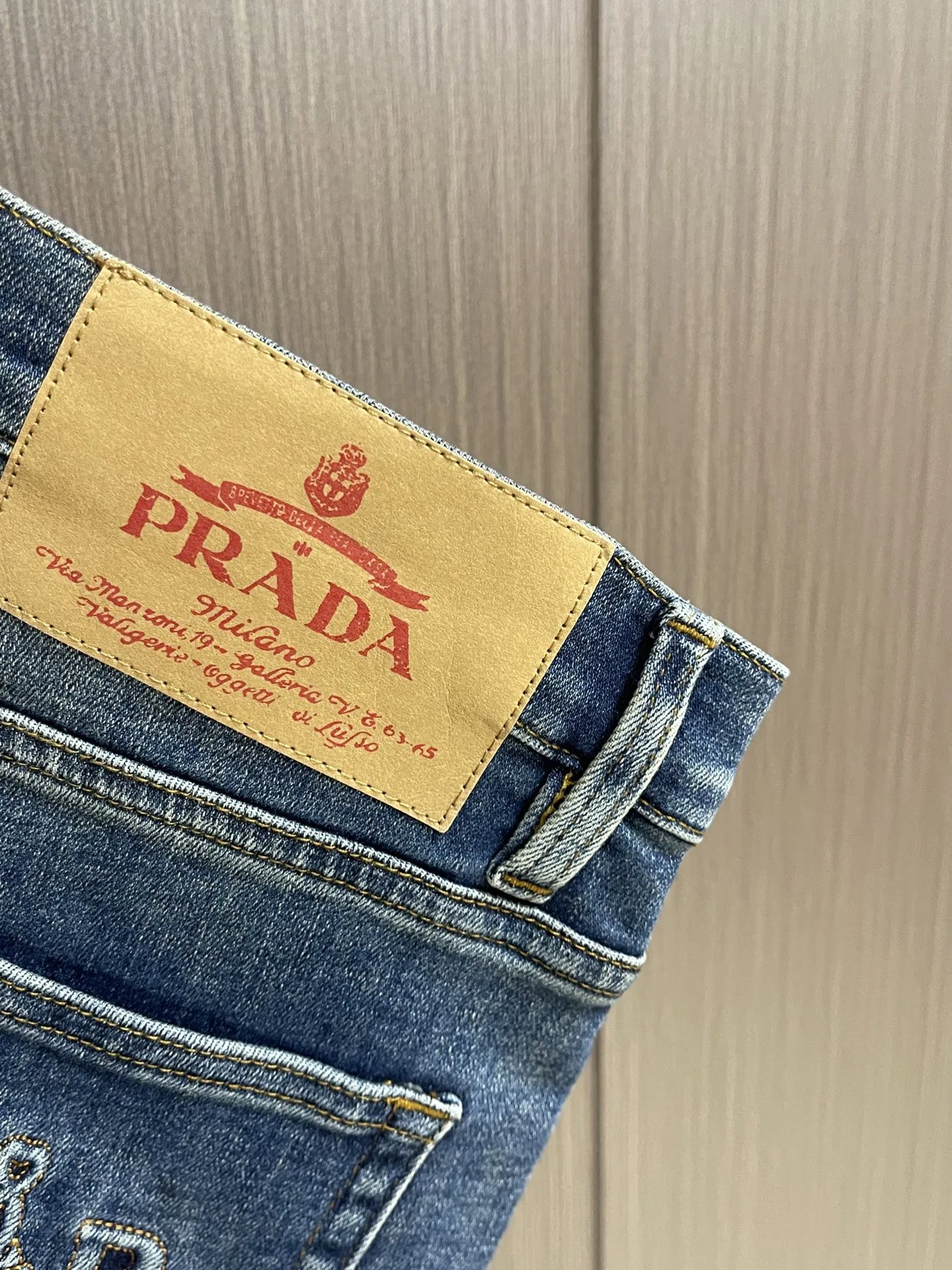 PRA 27FW AXONQXZ 053 데님팬츠 8