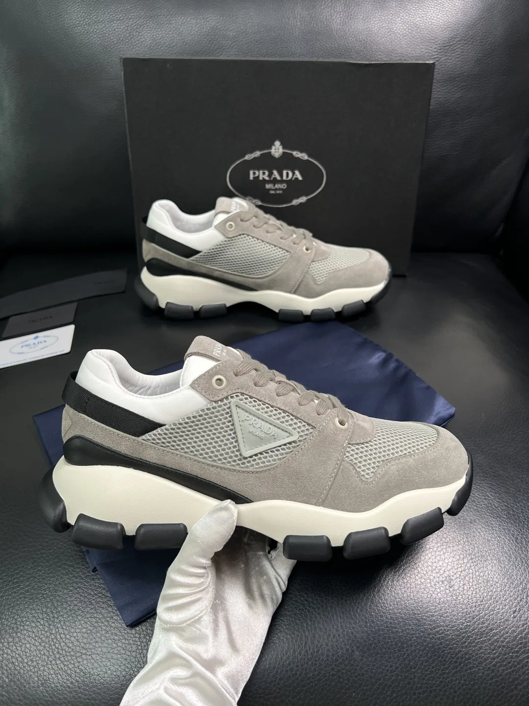 PRA 27FW AXONQXZ 069 스니커즈 40