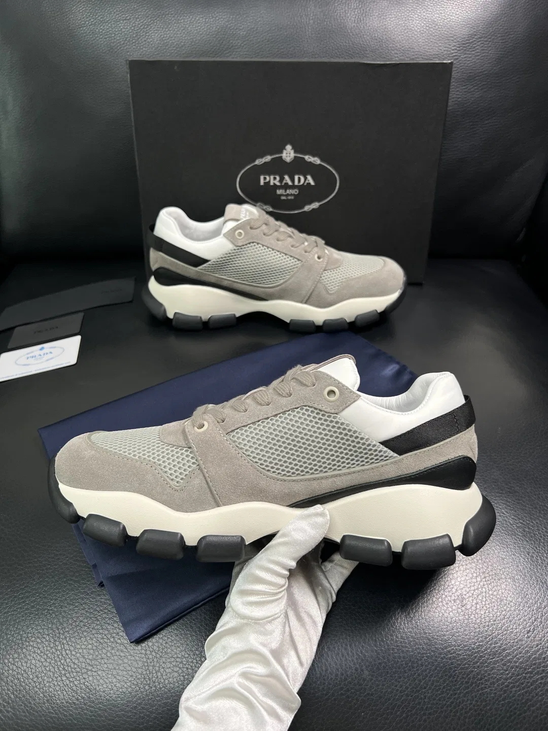PRA 27FW AXONQXZ 069 스니커즈 41