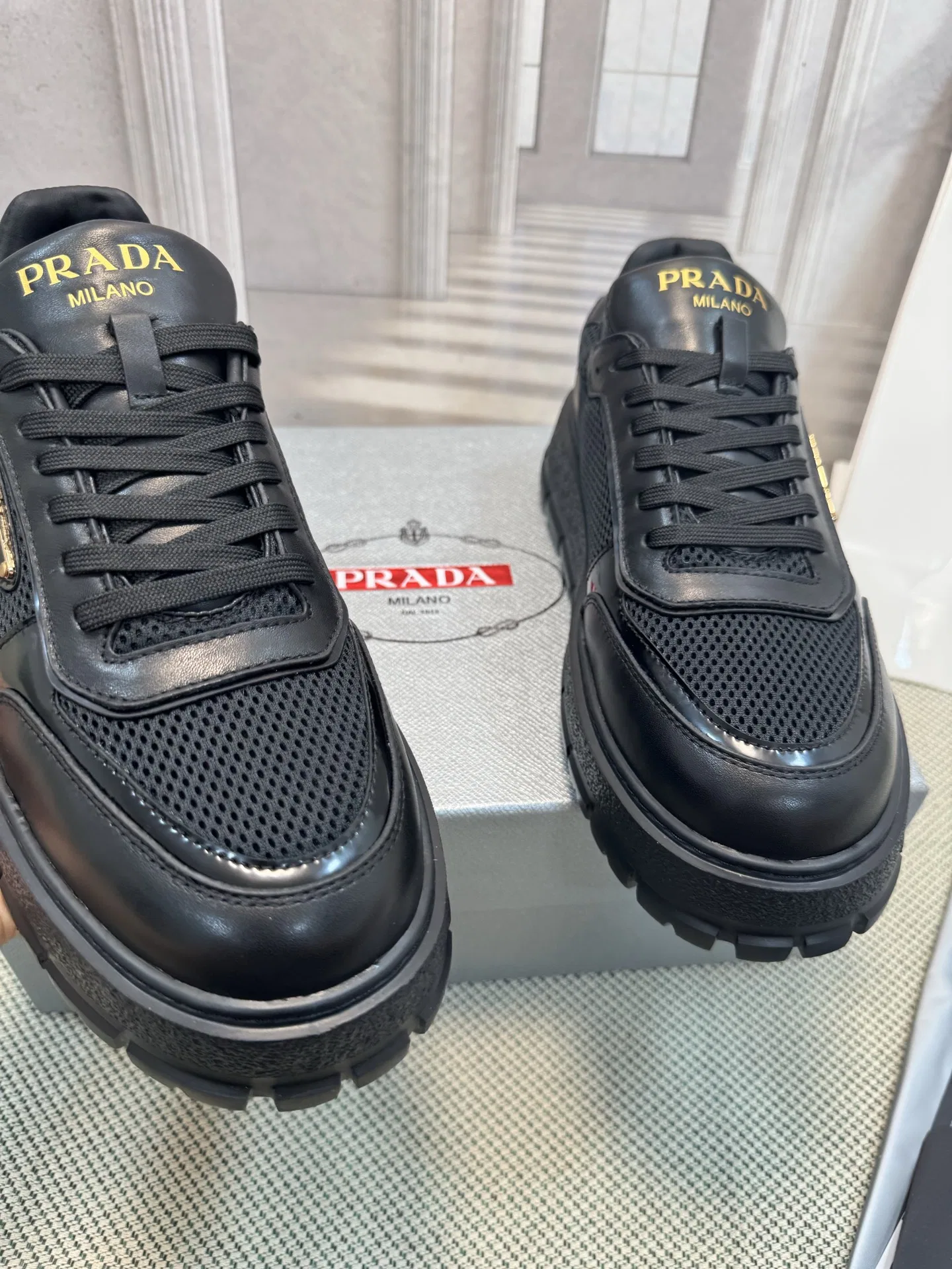 PRA 27FW AXONQXZ 077 스니커즈 7