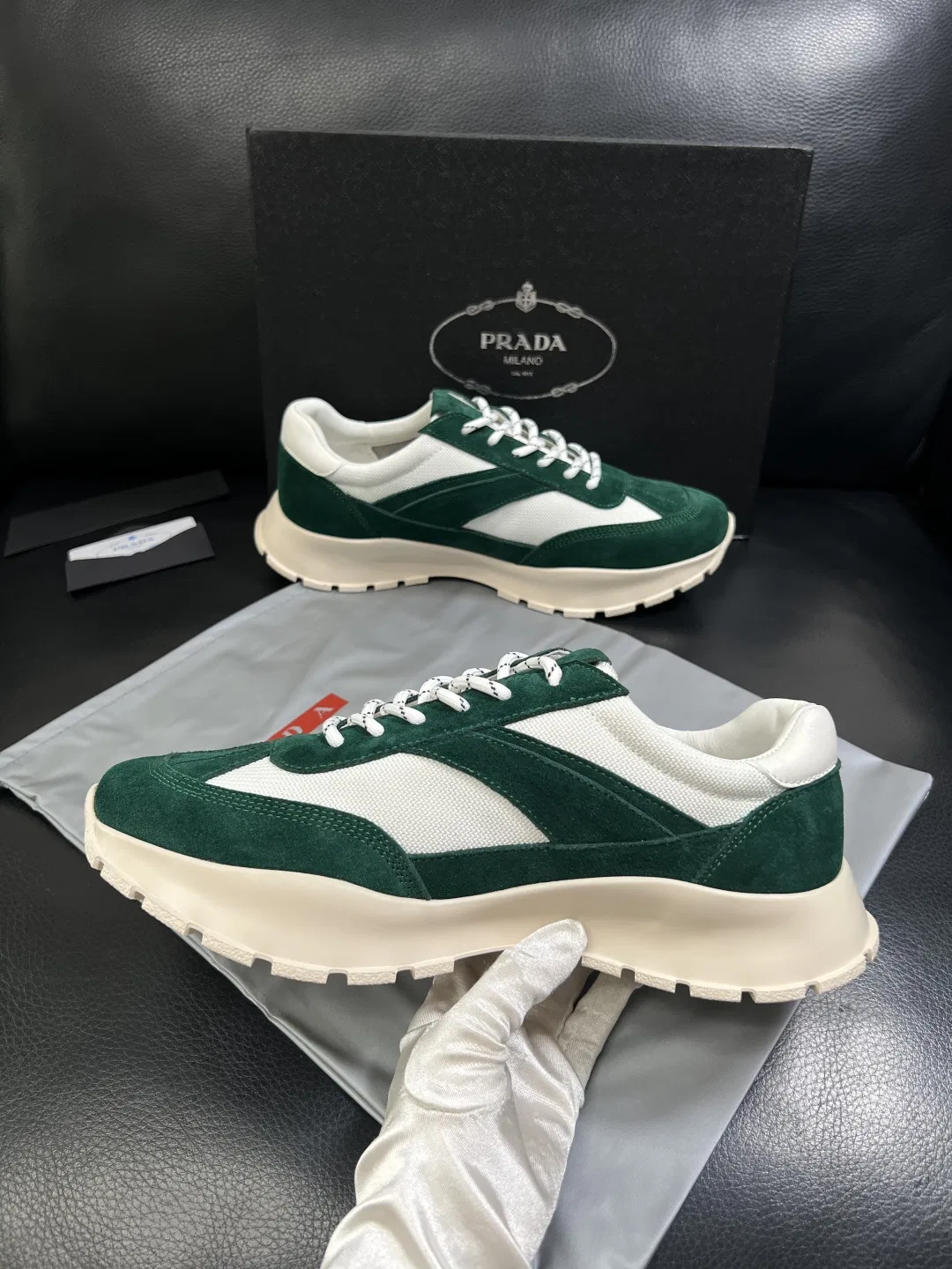PRA 27FW AXONQXZ 087 스니커즈 30